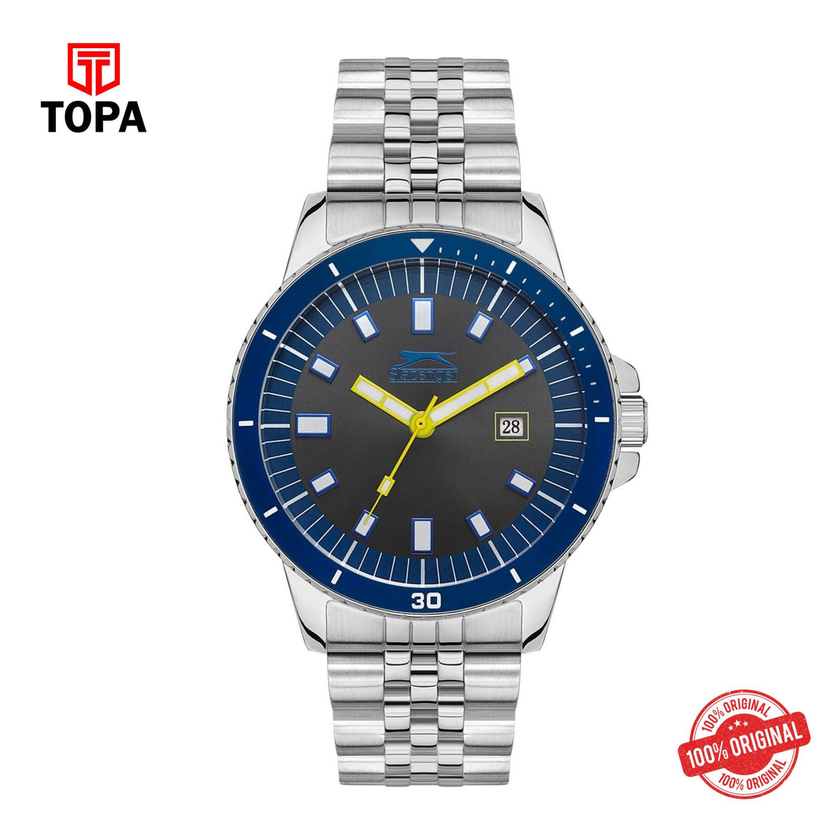 Topa Slazenger - SL.09.2135.1.01 - Gents Stainless Steel Watch - Product Image 1