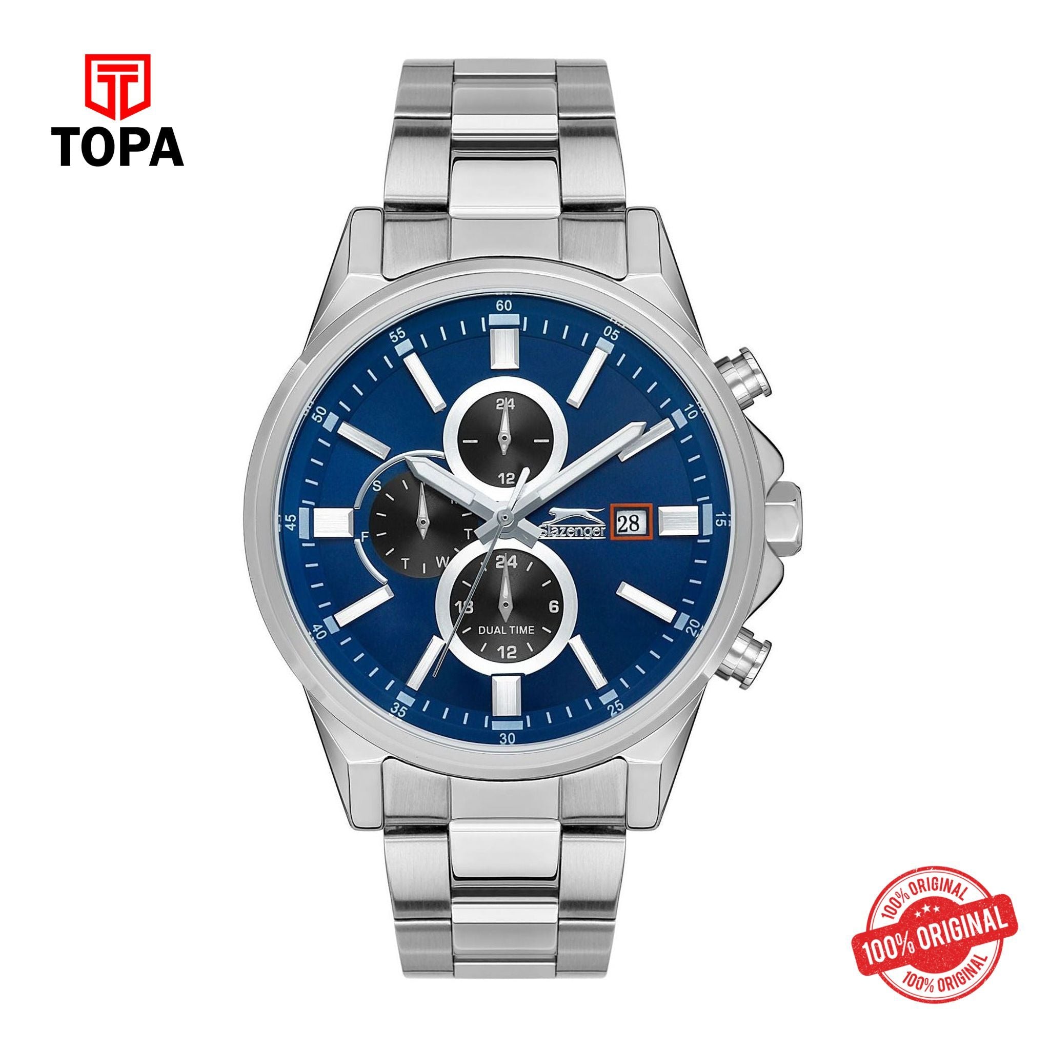 Topa Slazenger - SL.09.2139.2.02 - Gents Stainless Steel Watch - Product Image 1