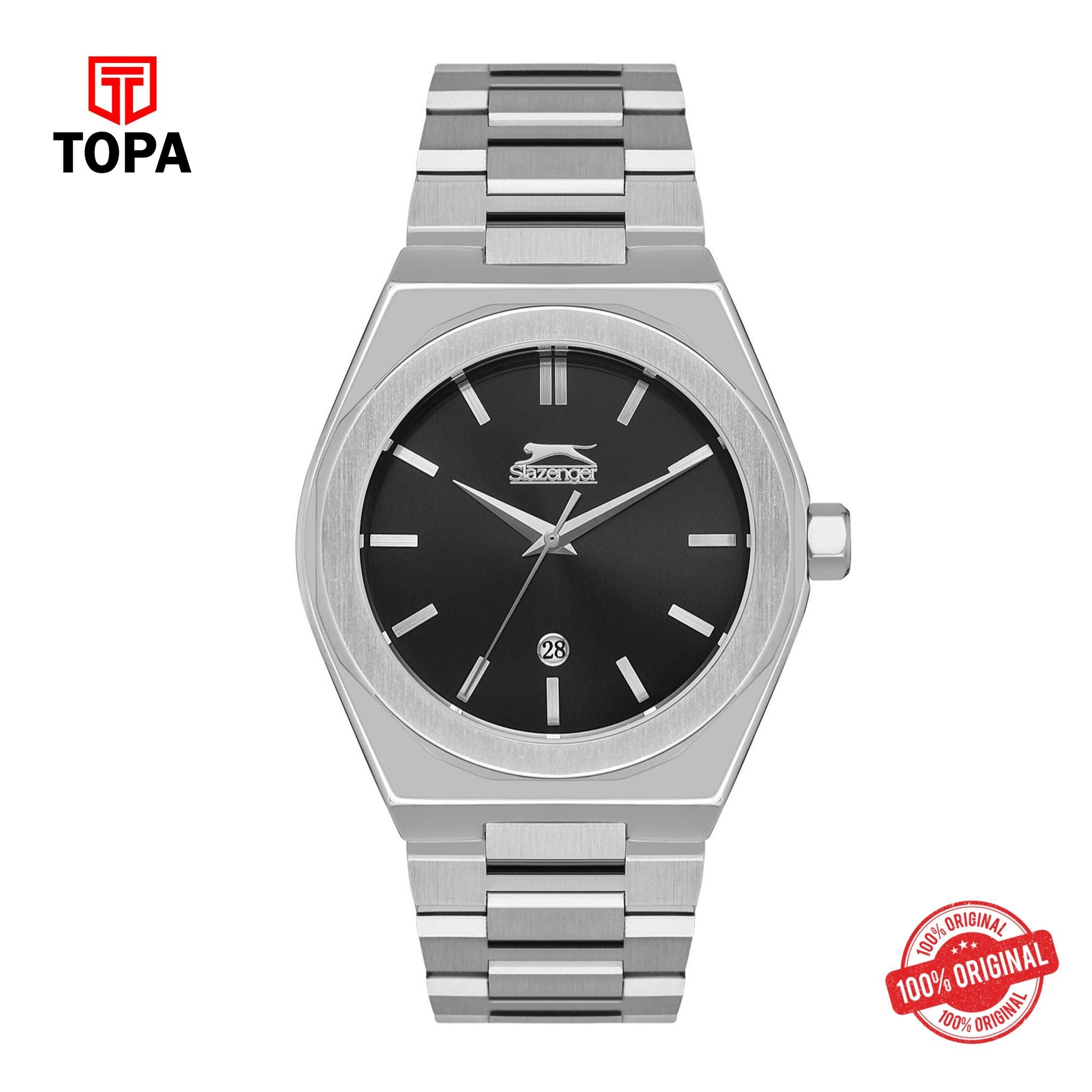 Topa Slazenger - SL.09.2144.1.01 - Gents Stainless Steel Watch - Product Image 1