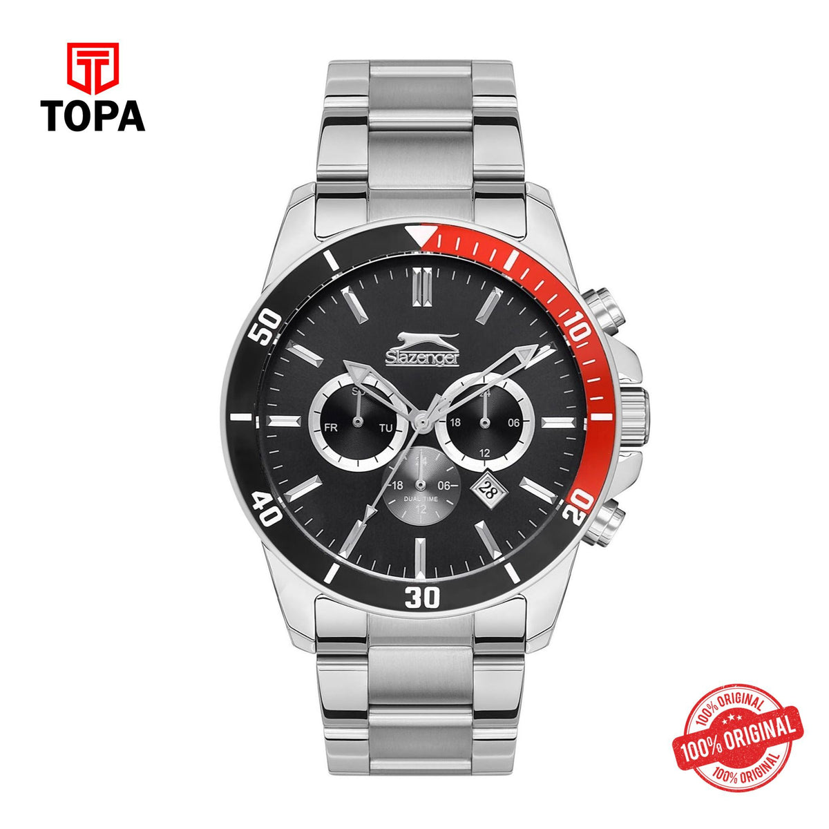 Topa Slazenger - SL.09.2147.2.01 - Gents Stainless Steel Watch - Product Image 1