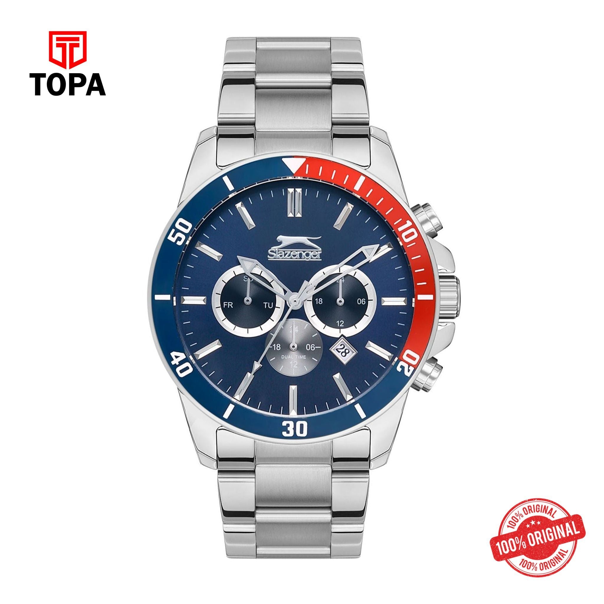Topa Slazenger - SL.09.2147.2.02 - Gents Stainless Steel Watch - Product Image 1