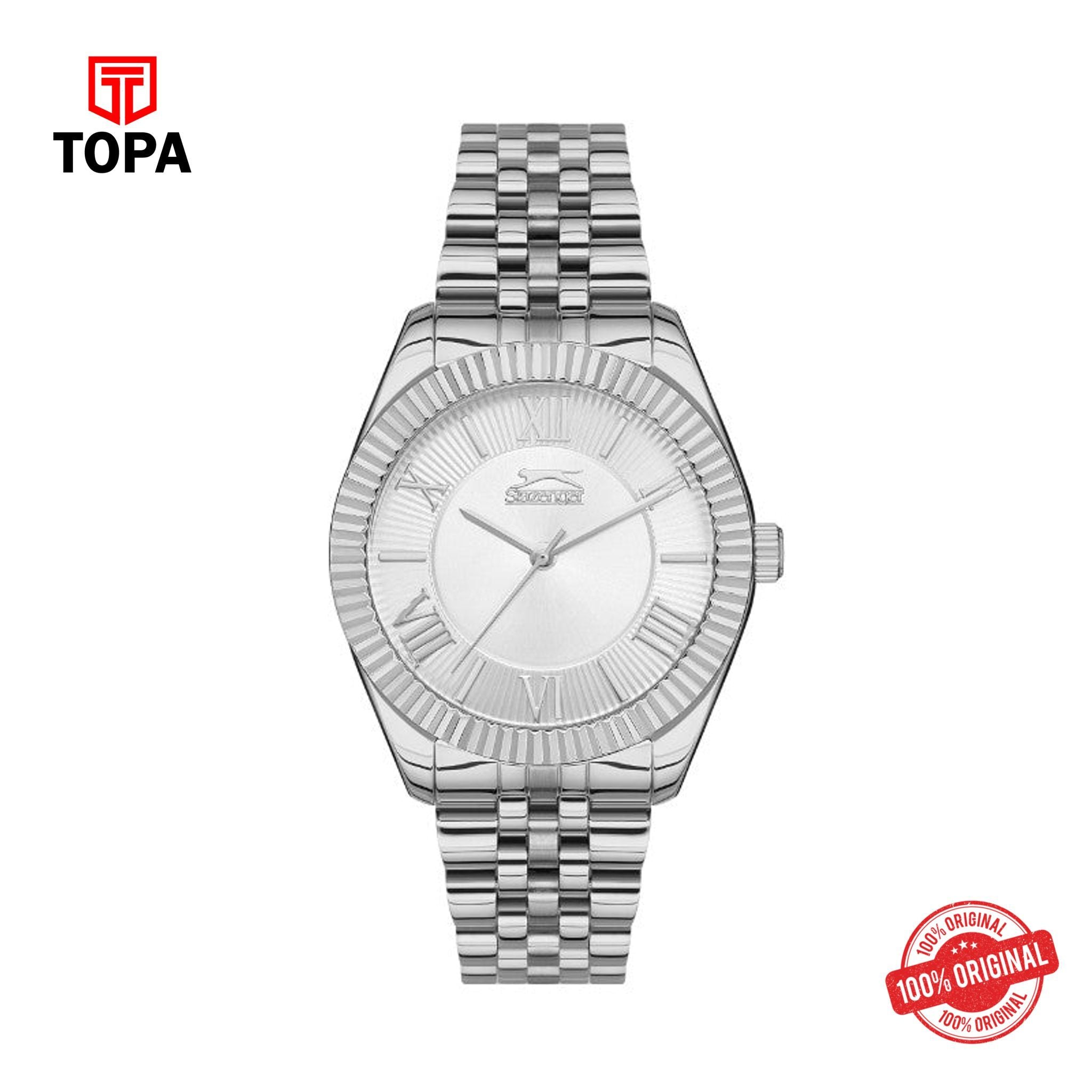 Topa Slazenger - SL.09.2150.3.01  - Ladies Stainless Steel Watch Silver - Product Image 1