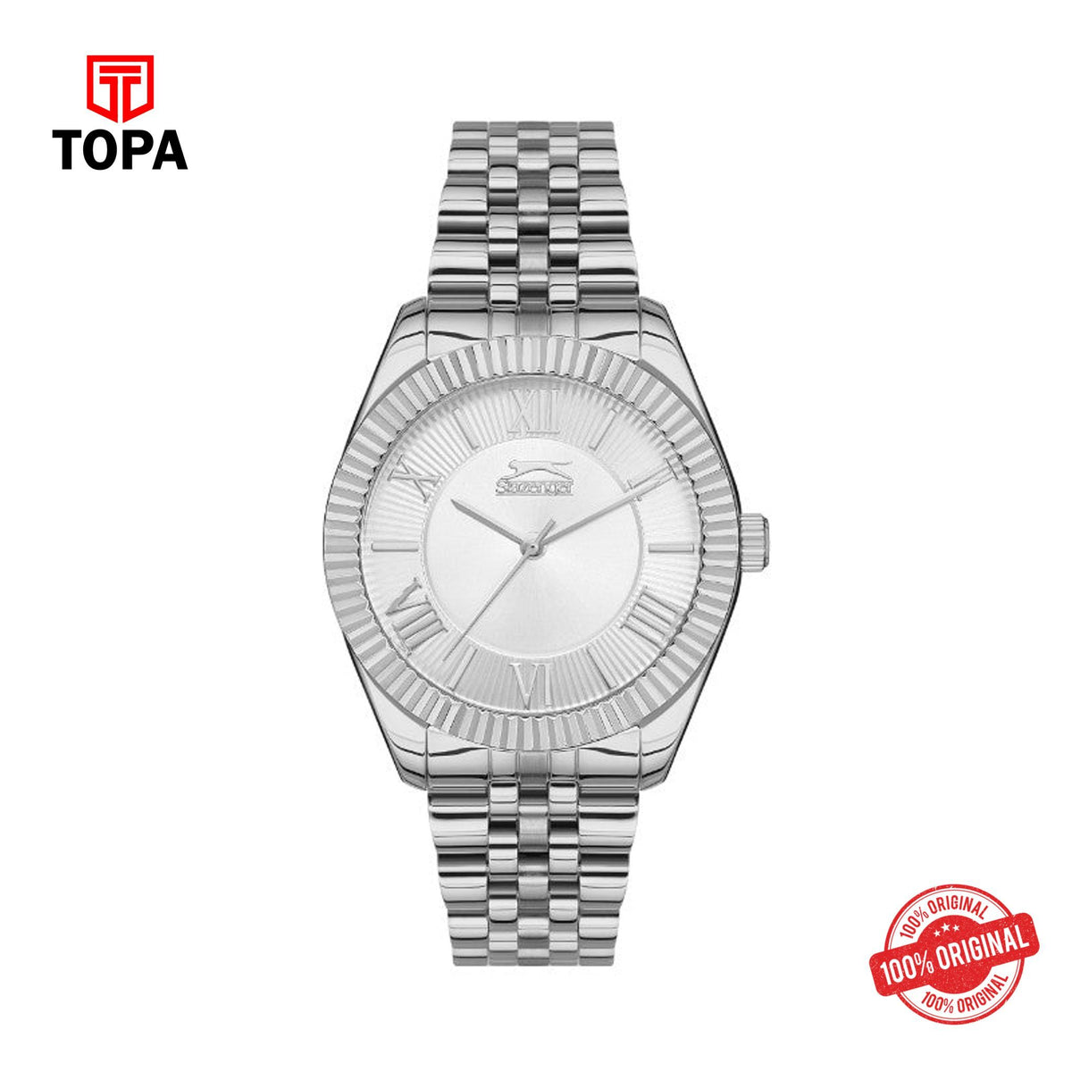 Topa Slazenger - SL.09.2150.3.01  - Ladies Stainless Steel Watch Silver - Product Image 1
