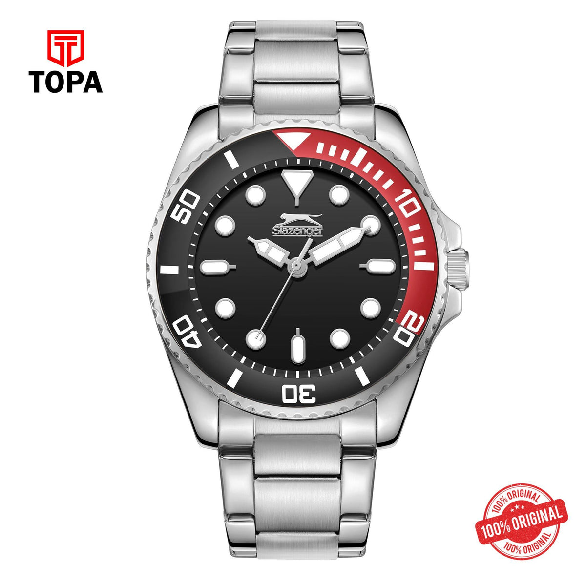 Topa Slazenger - SL.09.2352.1.06 - Stainless Steel Gents Wrist watch - Product Image 1