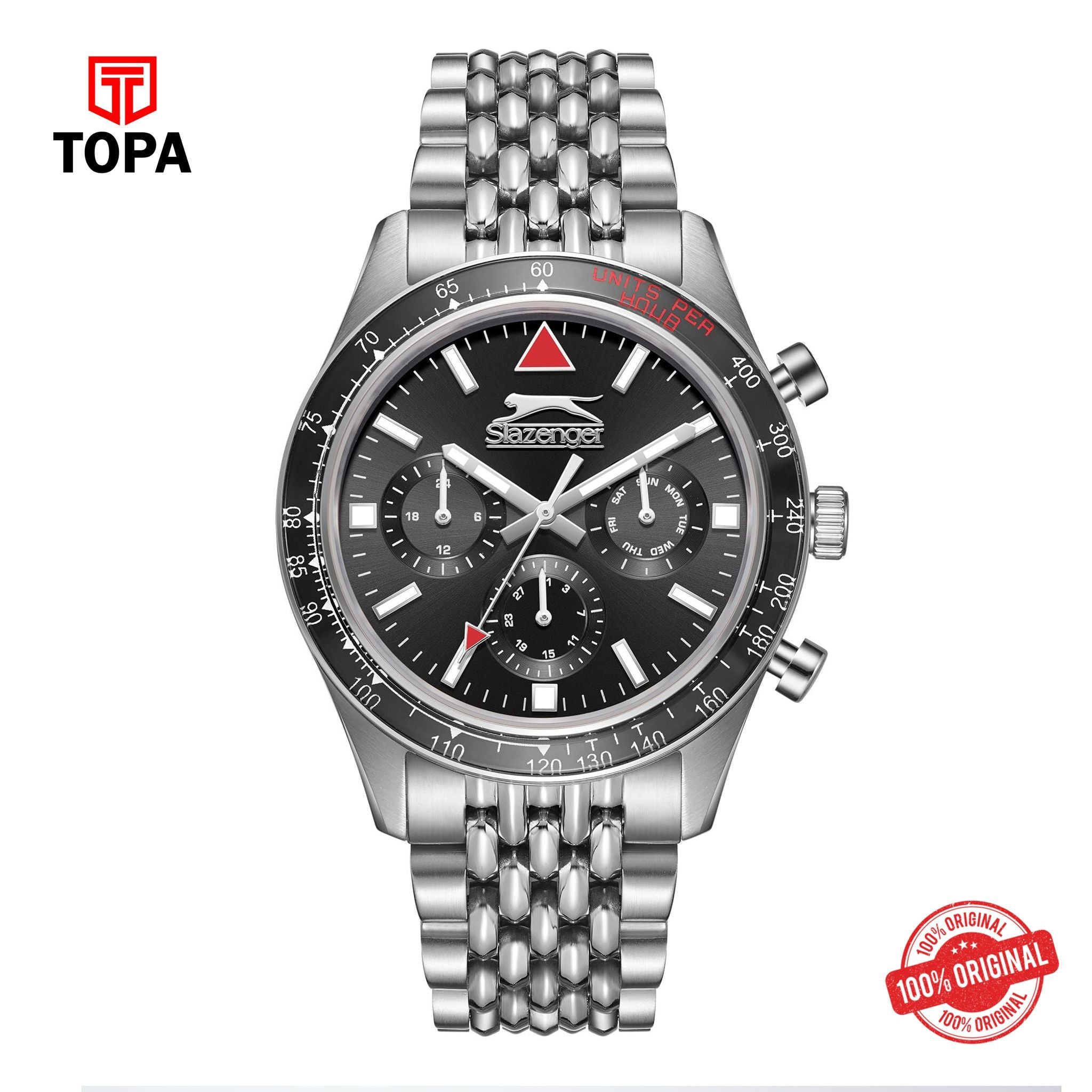 Topa Slazenger - SL.09.2360.2.01  - Stainless Steel Wrist Watch for Gents - Product Image 1