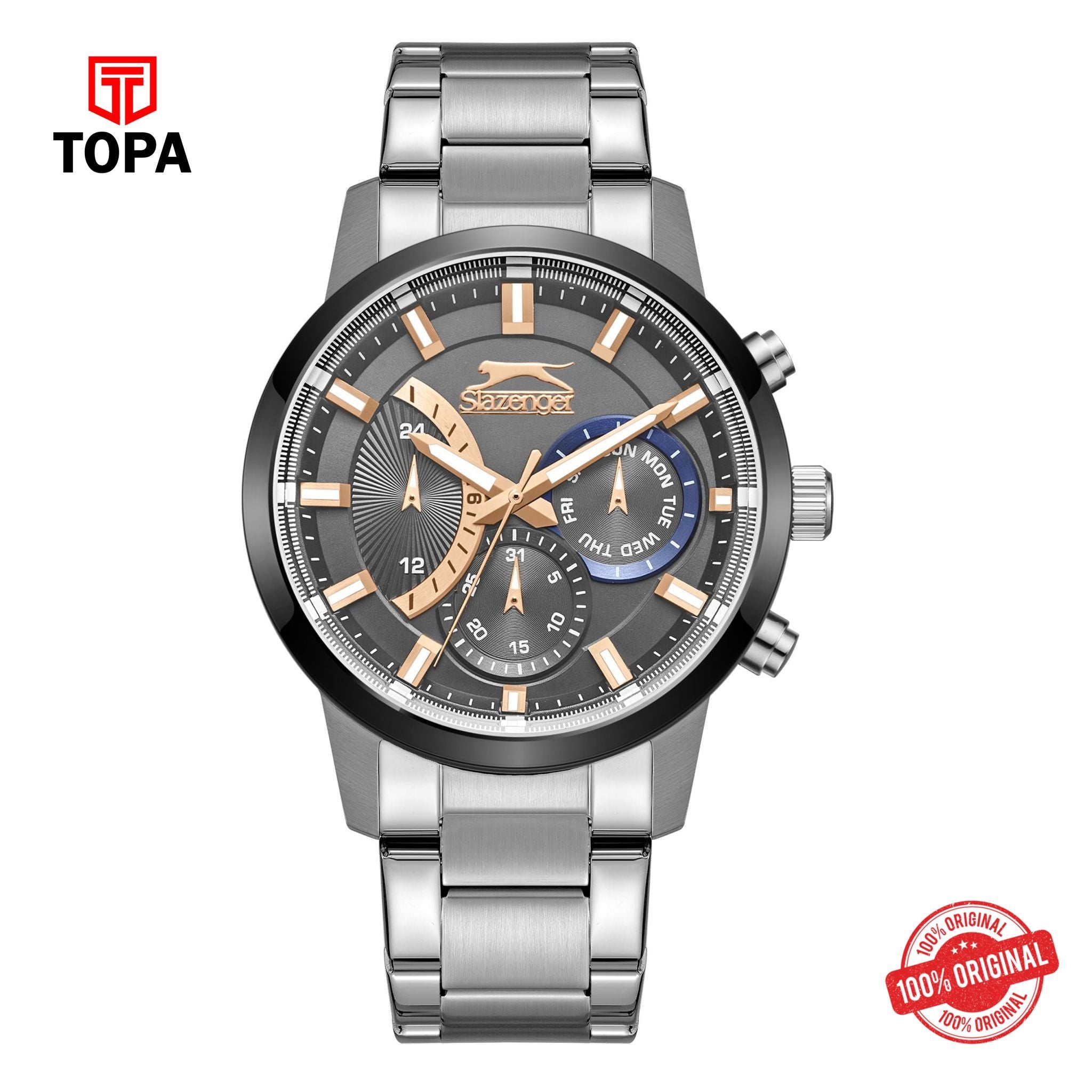Topa Slazenger - SL.09.2372.2.04 - Stainless Steel Gents Wrist watch - Product Image 1