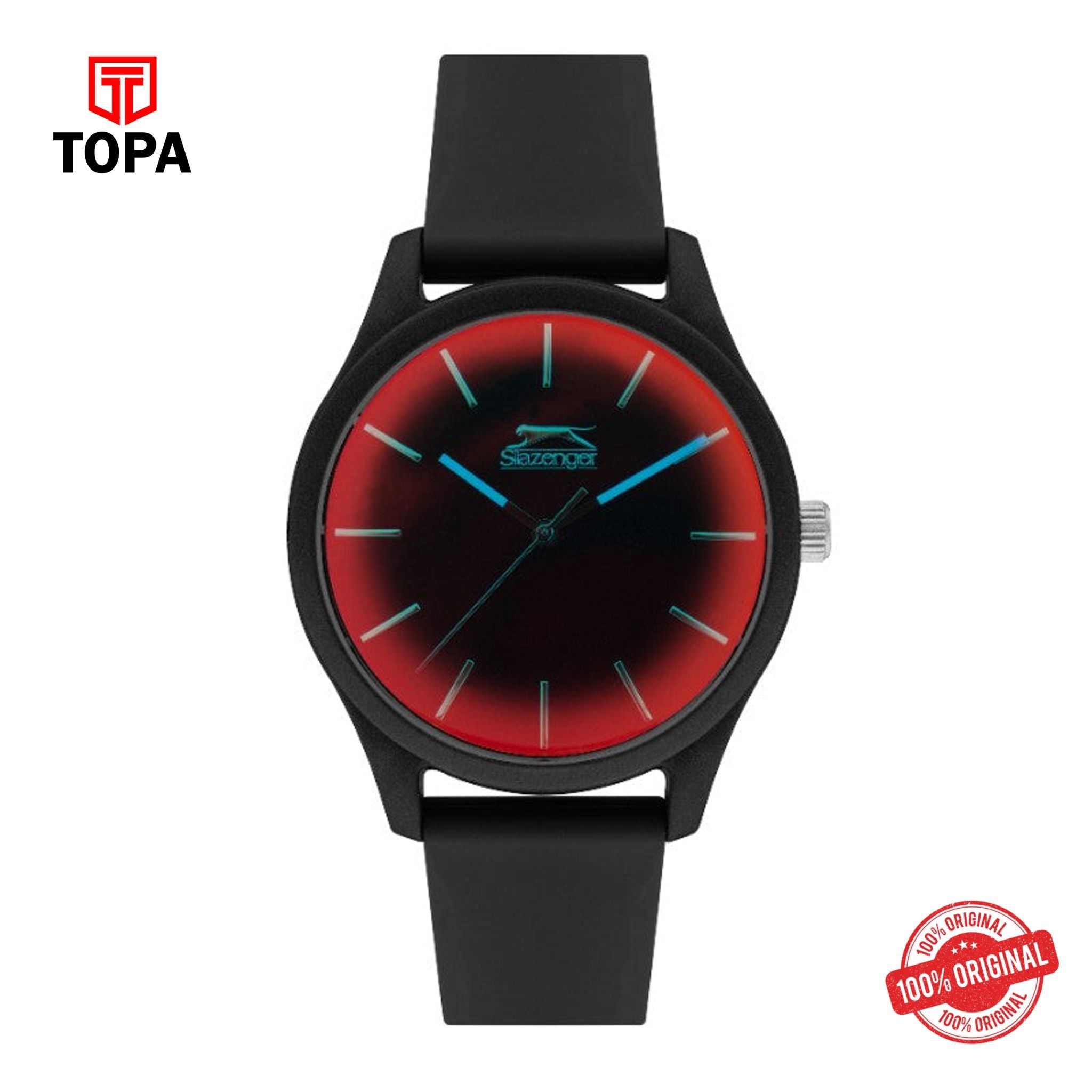 Topa Slazenger - SL.09.6369.1.01 - Gents Stainless Steel Watch  Black - Product Image 1