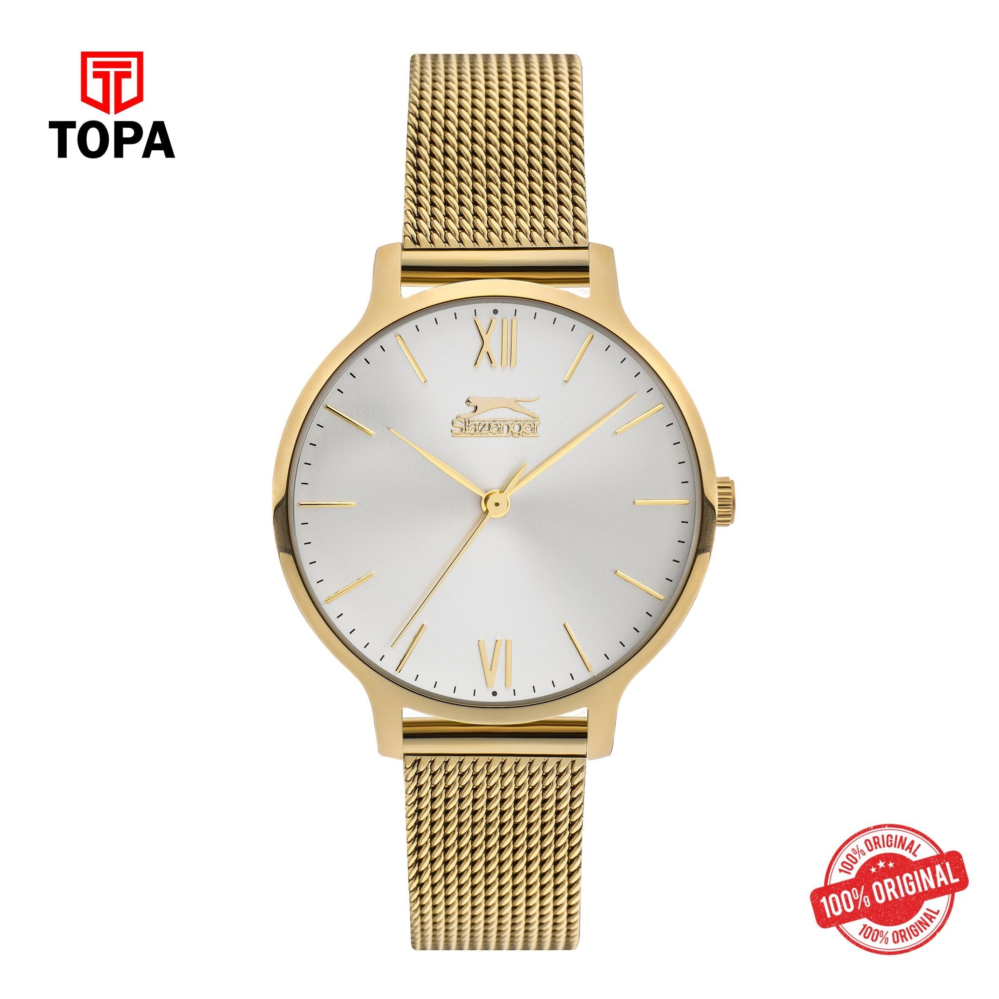 Topa Slazenger - SL.9.1823.2.05 - Quartz Female Silver Dial Watch - Product Image 1
