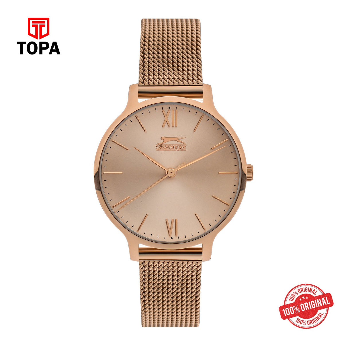 Topa Slazenger - SL.9.1823.2.02 - Quartz Female Gold Band Dial Watch - Product Image 1