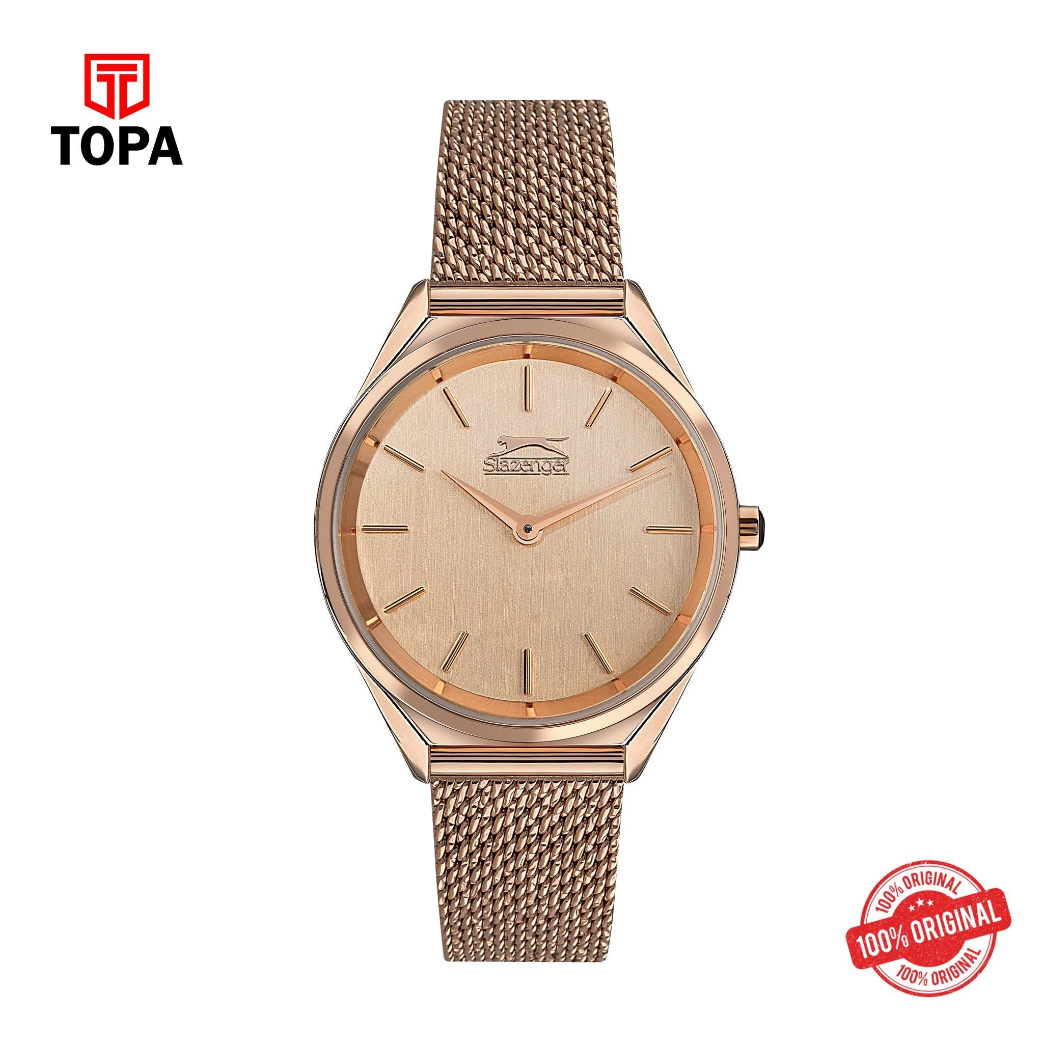 Topa Slazenger - SL.9.1852.3.02 - Quartz Female Gold Band Dial Watch - Product Image 1