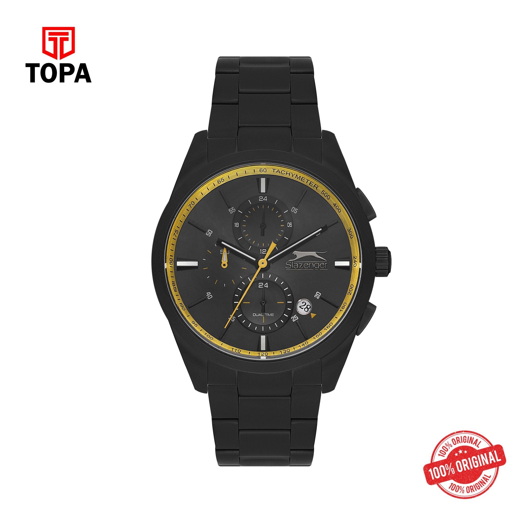 Topa Slazenger - SL.9.2215.2.05 - Quartz Male Band Black Dial Watch - Product Image 1