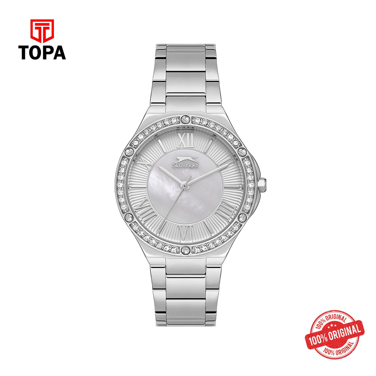 Topa Slazenger - SL.9.2225.3.01 -  Quartz Female Band MOP Dial Watch - Product Image 1