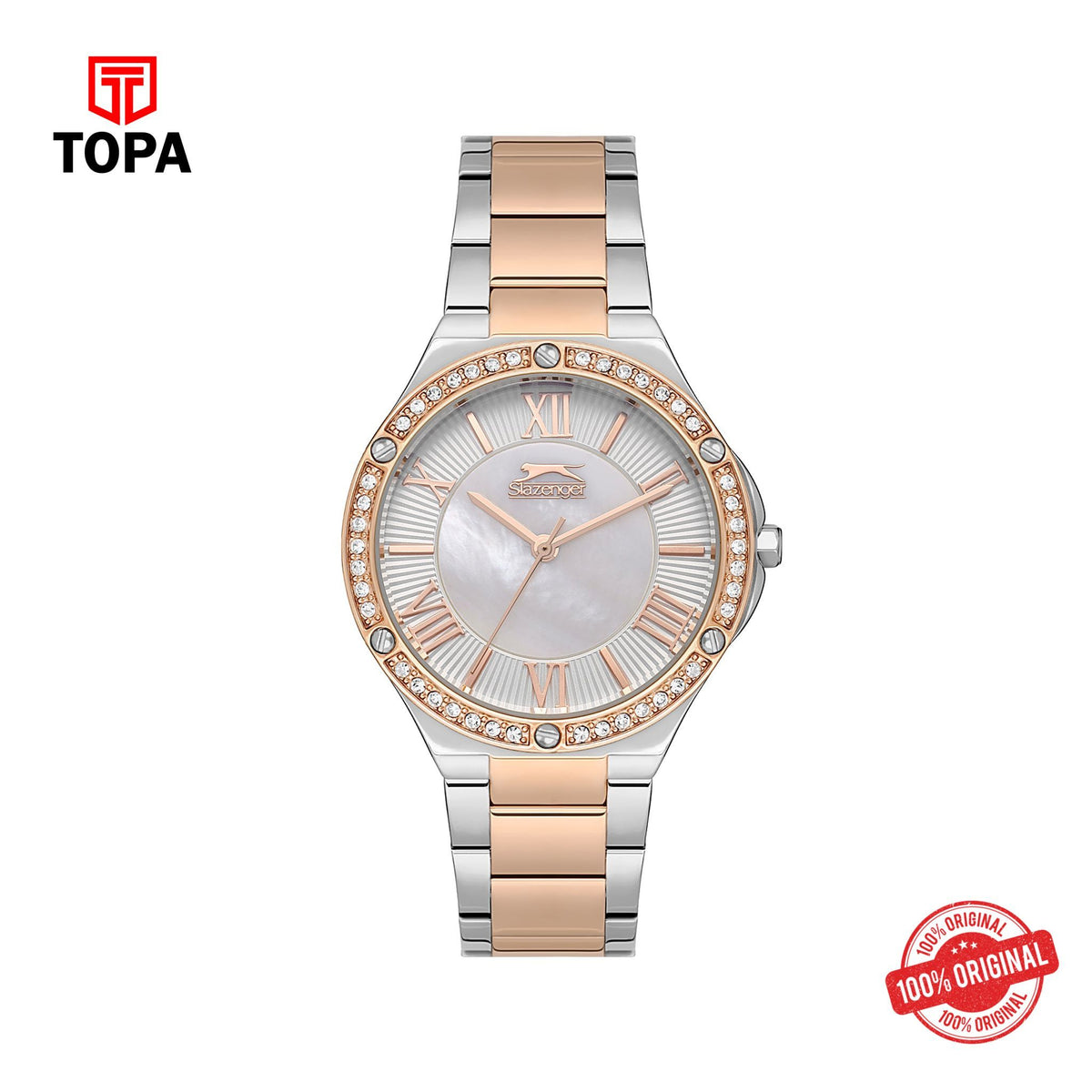 Topa Slazenger - SL.9.2225.3.02 - Quartz Female MOP Dial Watch - Product Image 1