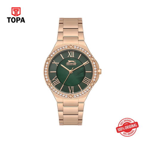 Topa Slazenger - SL.9.2225.3.04 - Quartz Female Green Dial Watch - Product Image 1