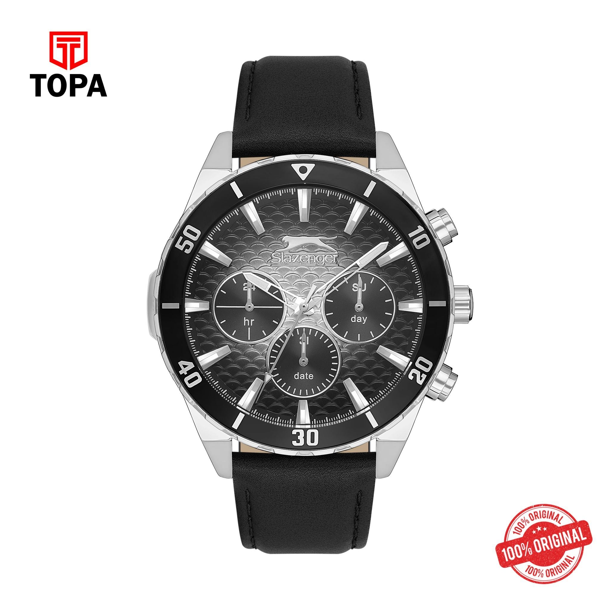 Topa Slazenger - SL.9.2237.2.01 - Quartz Male Silver Dial Watch - Product Image 1