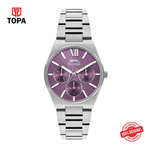 Topa Slazenger - SL.9.2243.4.08 - Quartz Female Purple Dial Watch - Product Image 1
