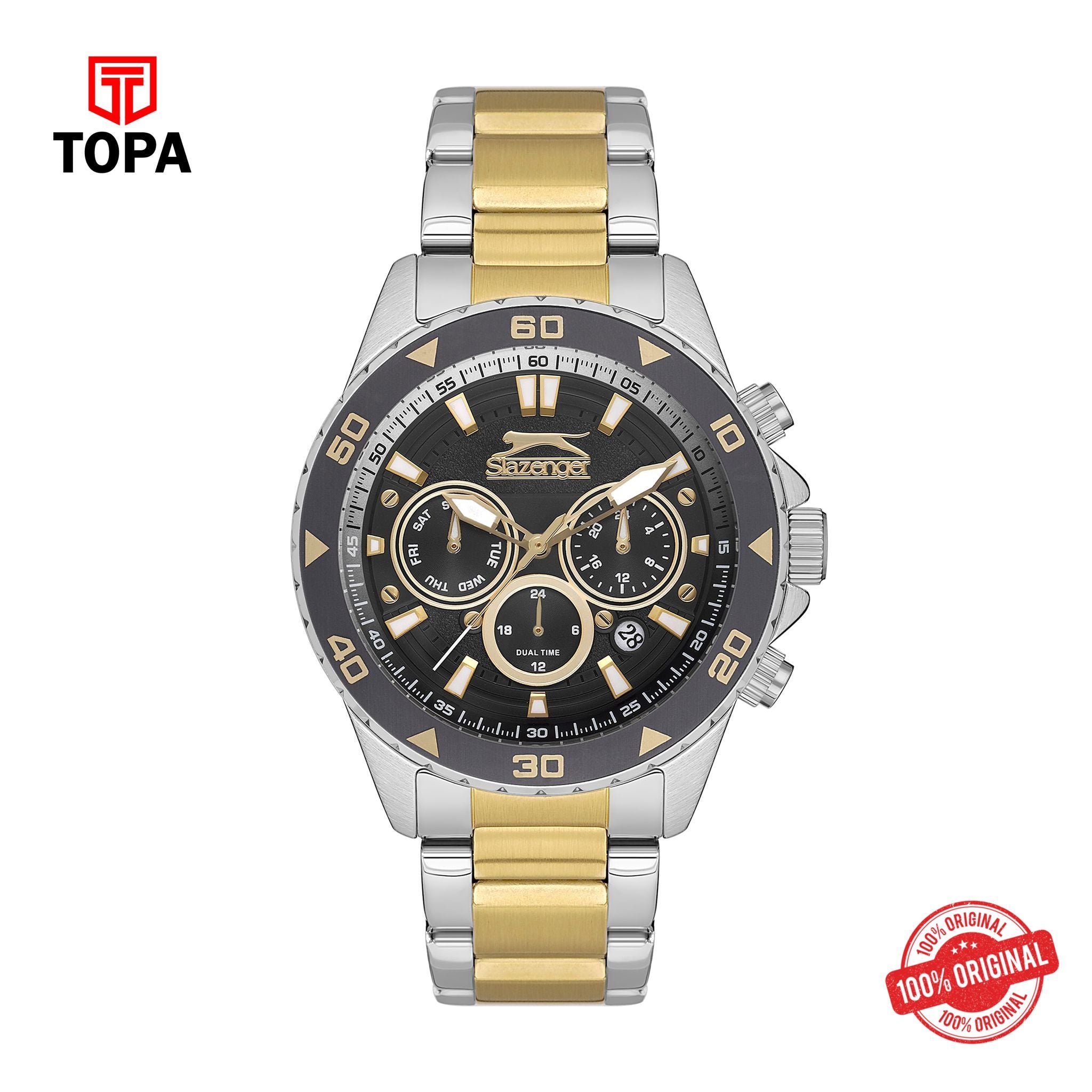 Topa Slazenger - SL.9.2250.2.05 - Quartz Male Gun Dial Watch - Product Image 1