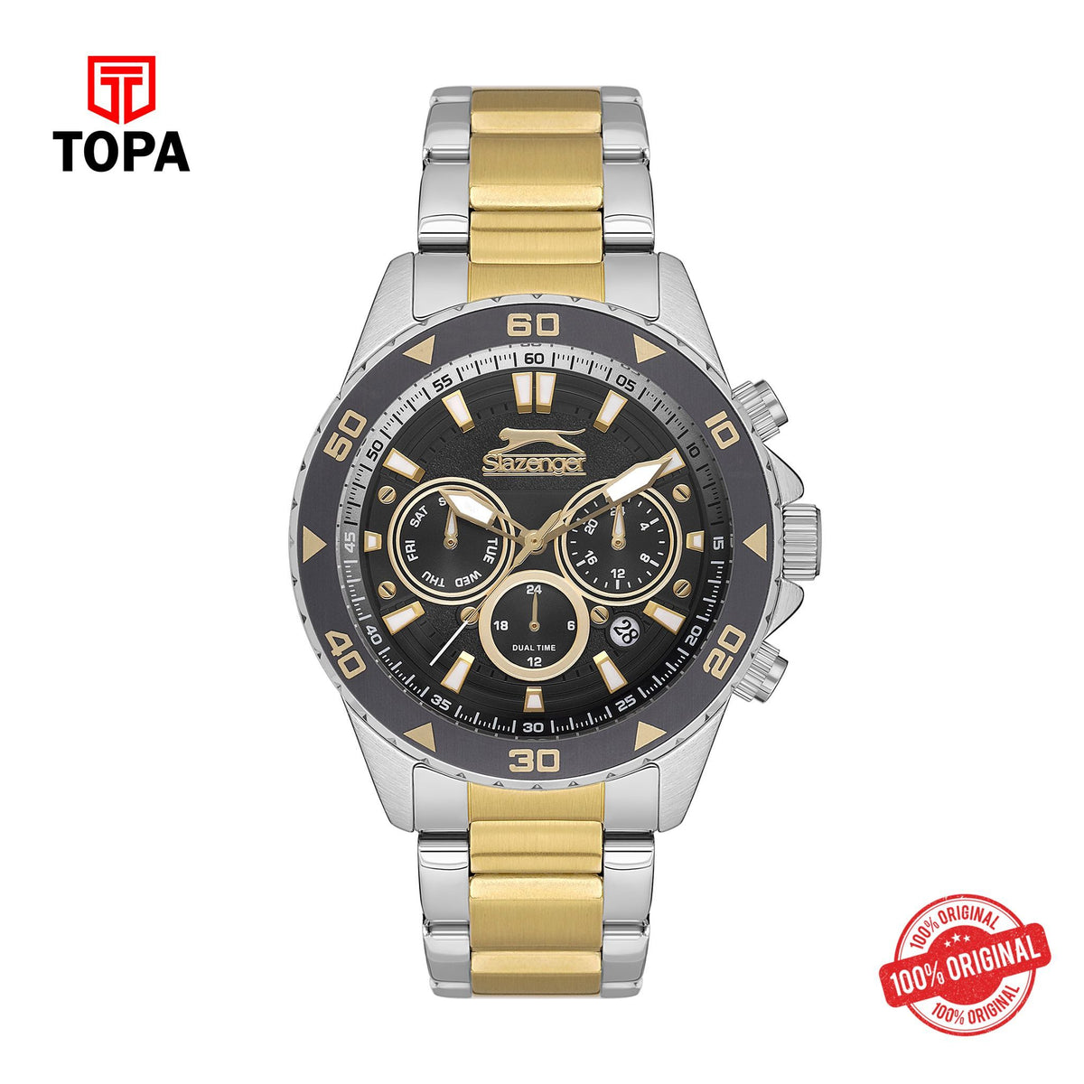 Topa Slazenger - SL.9.2250.2.05 - Quartz Male Gun Dial Watch - Product Image 1