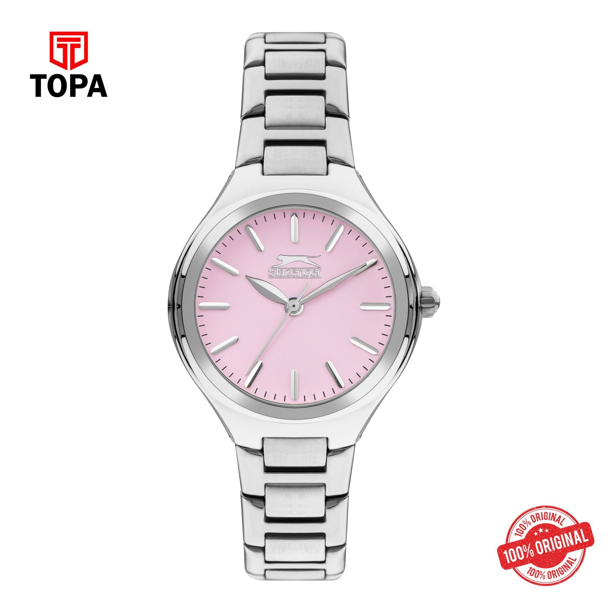 Topa Slazenger - SL.9.2254.3.06 - Quartz Female Pink Dial Watch - Product Image 1