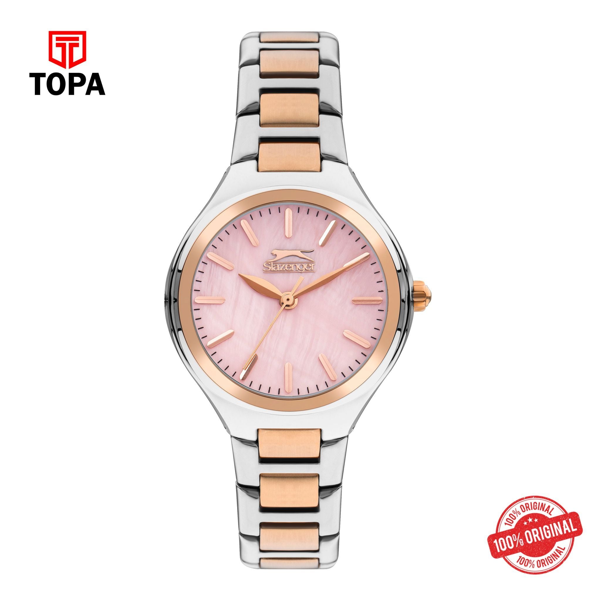 Topa Slazenger - SL.9.2254.3.05 - Quartz Female Silver Dial Watch - Product Image 1