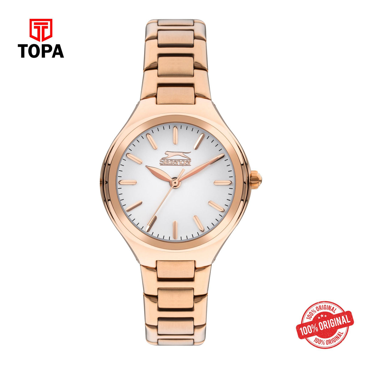 Topa Slazenger - SL.9.2254.3.04 - Quartz Female Silver Dial Watch - Product Image 1