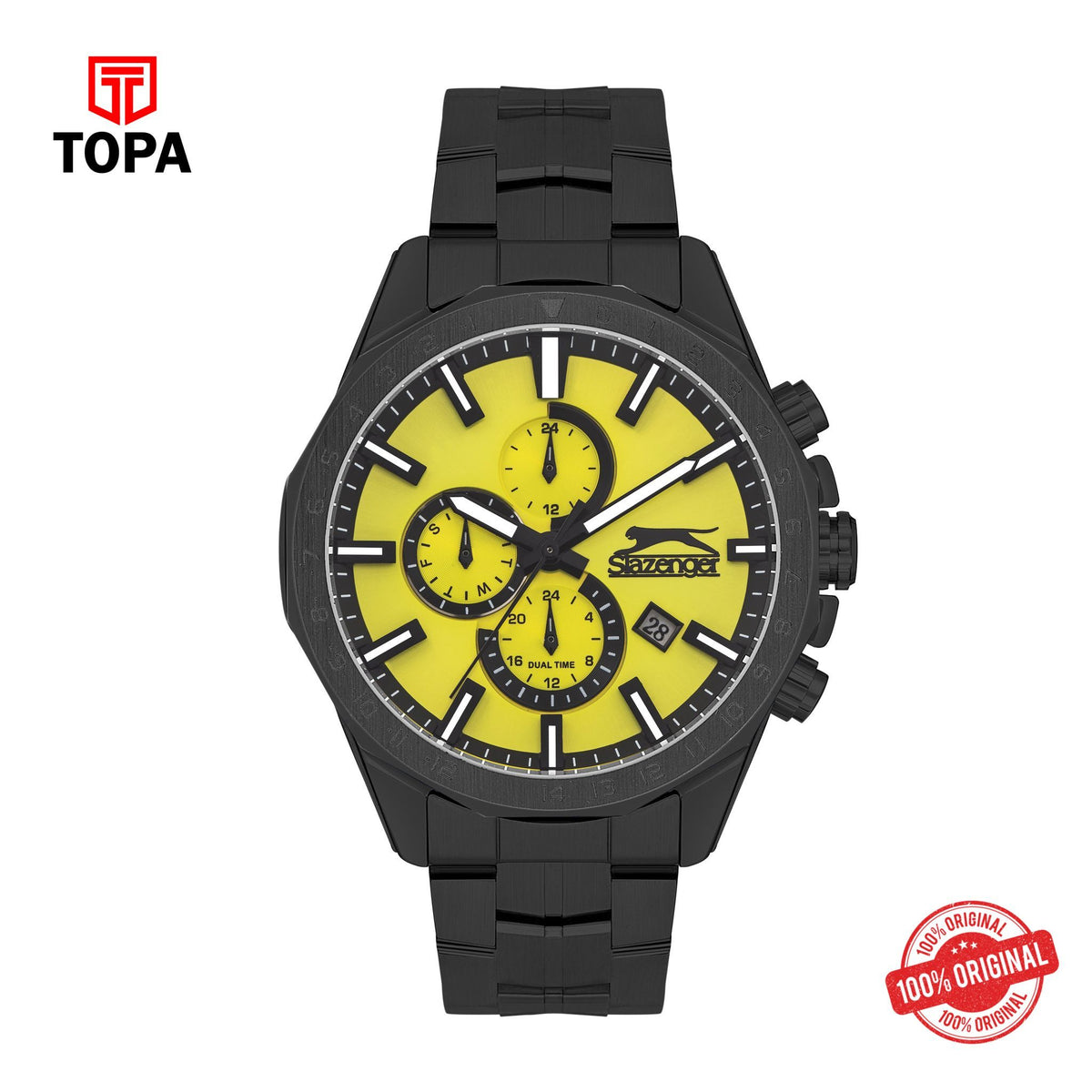 Topa Slazenger - SL.9.2259.2.06 - Quartz Male Yellow Dial Watch - Product Image 1
