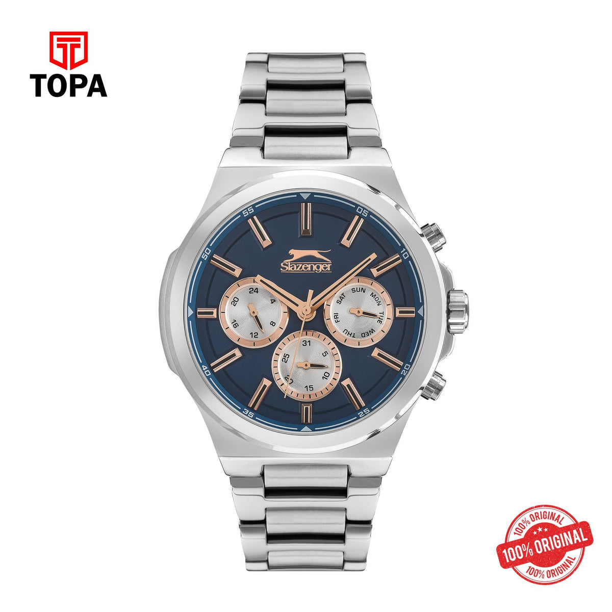Topa Slazenger - SL.9.6397.2.03 - Stainless Steel Watch For Men - Product Image 1
