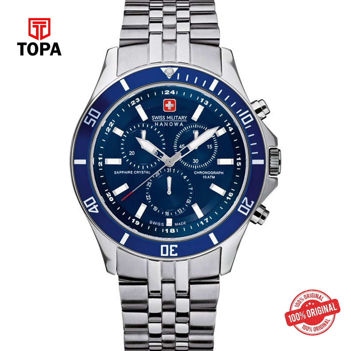 Swiss Military 06-5183.7.04.003 Quartz Chronograph Men's Watch