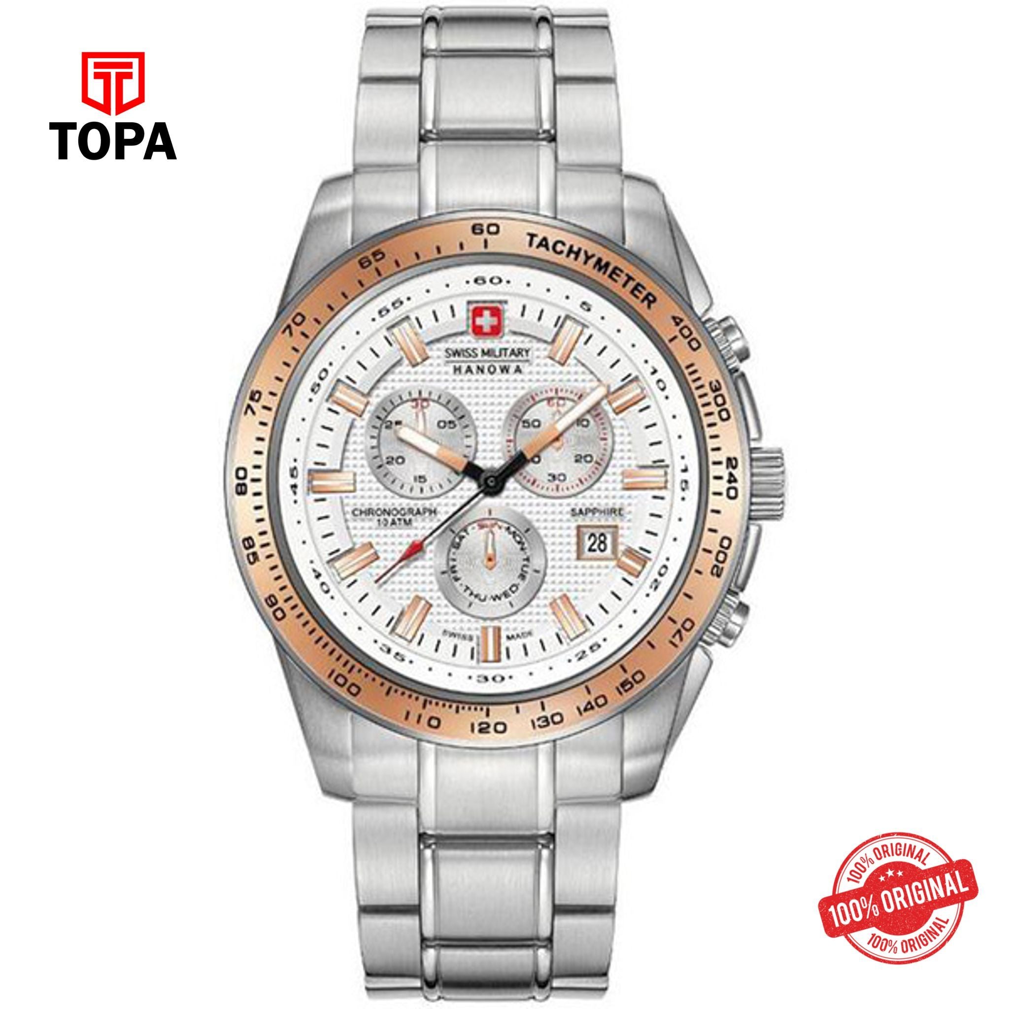 Swiss Military 06-5225.04.001.09 Quartz Chronograph Men's Watch