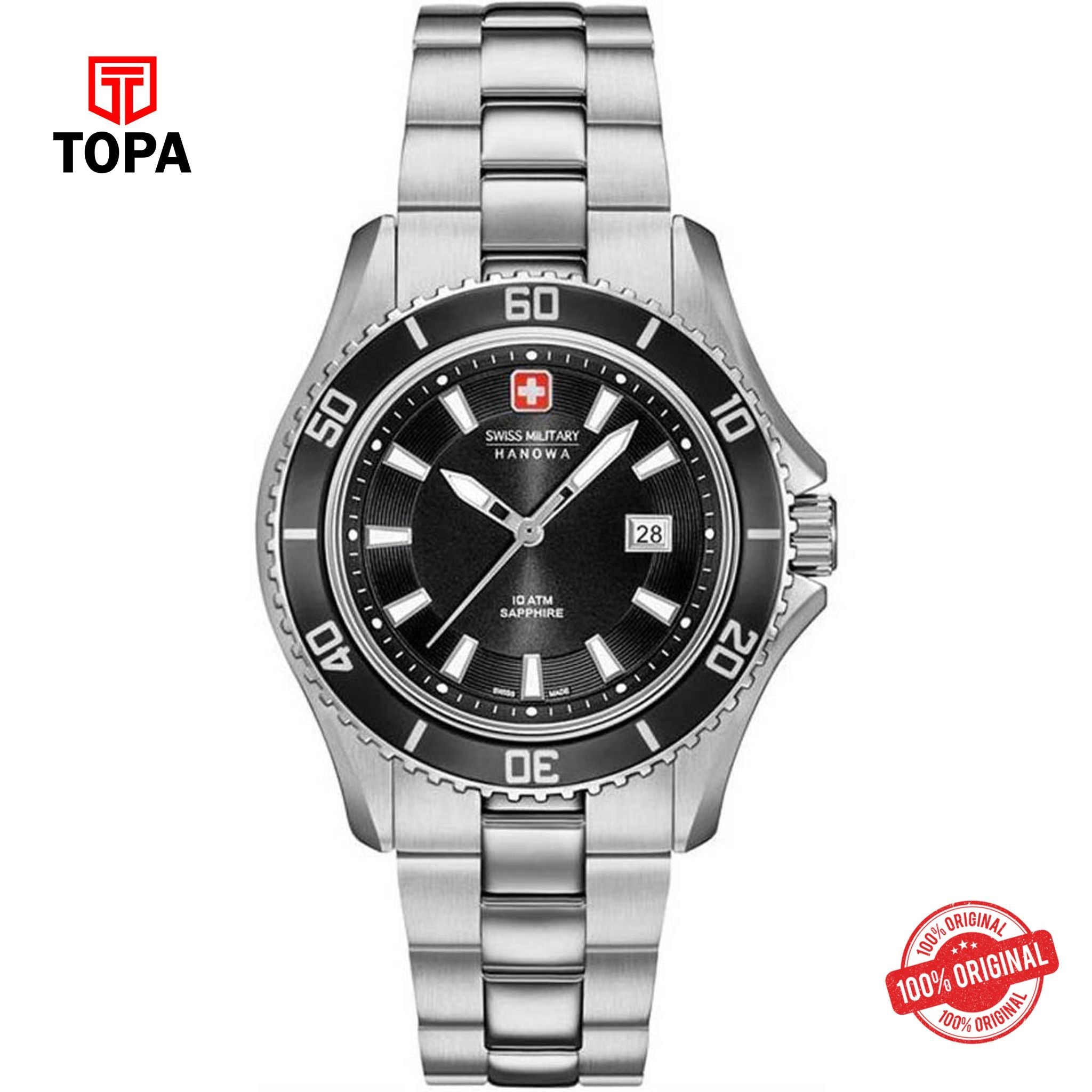 Topa Swiss-Military-06-7296.04.007-Metal-Band-Womens-Watch - Product Image 1