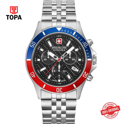 Swiss Military 06-5337.04.007.34 Quartz Chronograph Men's Watch