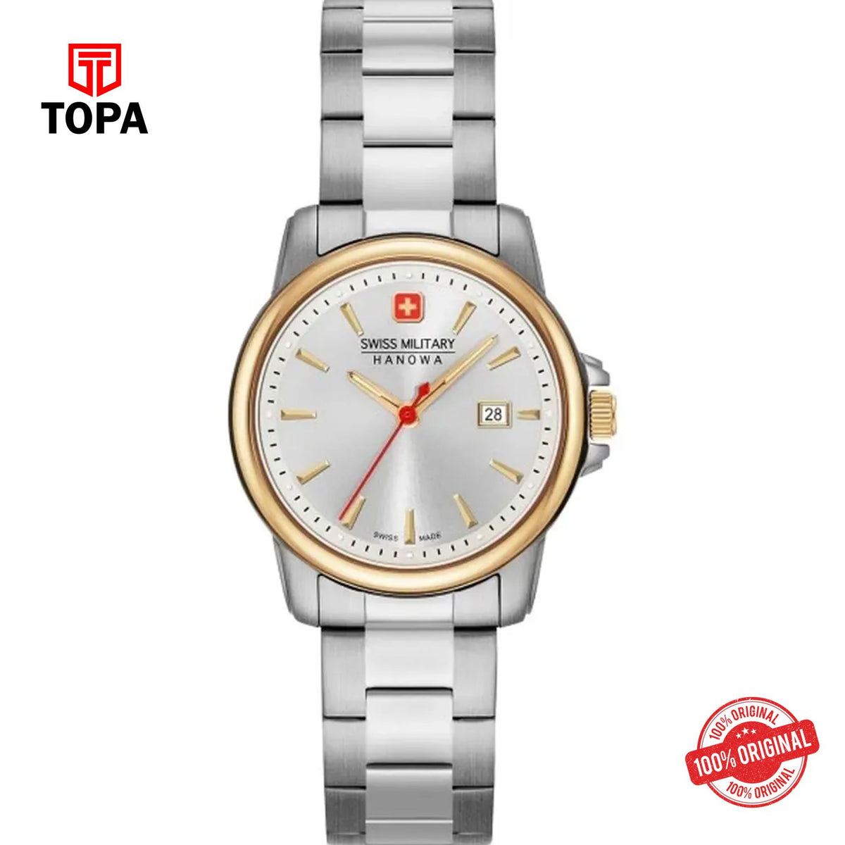 Topa Swiss-Military-Hanowa-06-7230.7.55.001-Metal-Band-Women-Watc - Product Image 1