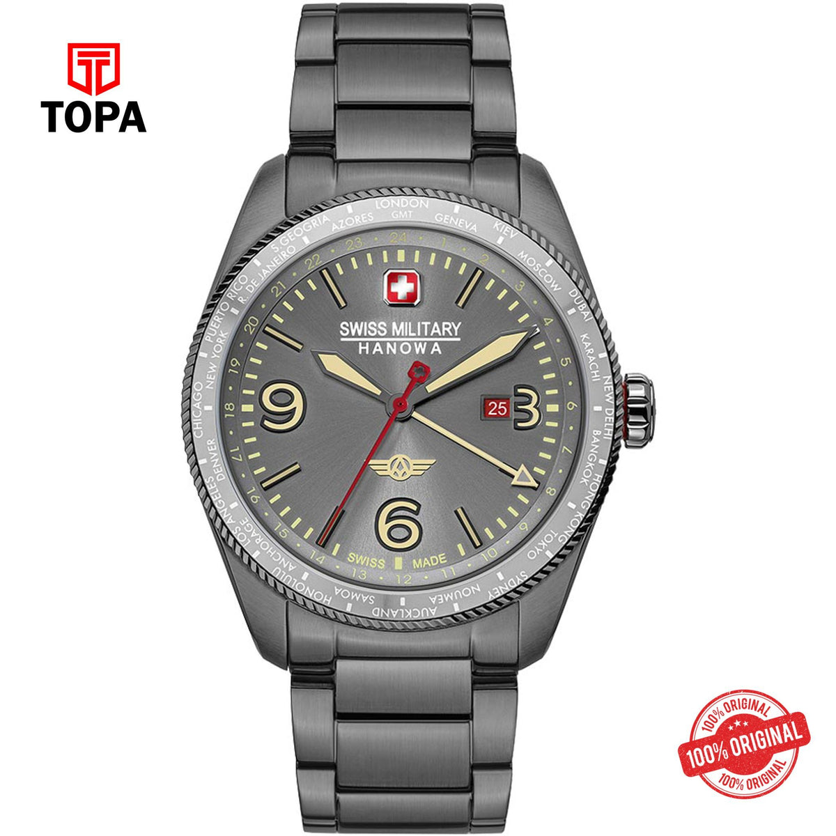Swiss Military SMWGH2100940 Quartz Analog Men's Watch