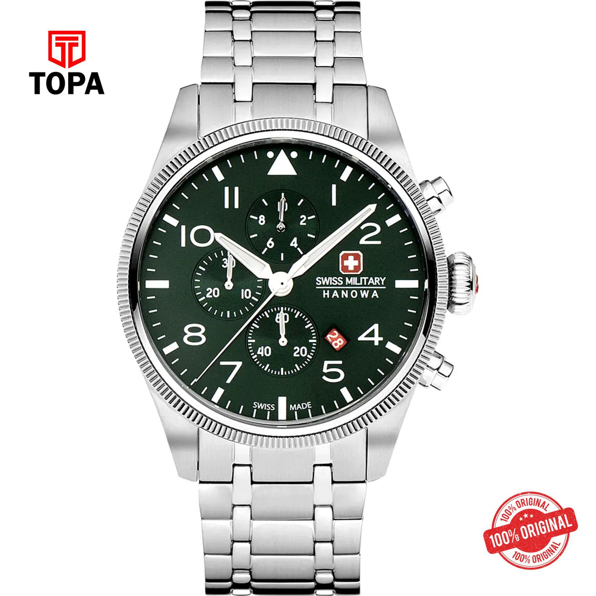 Swiss Military SMWGI0000404 Quartz Chronograph Men's Watch