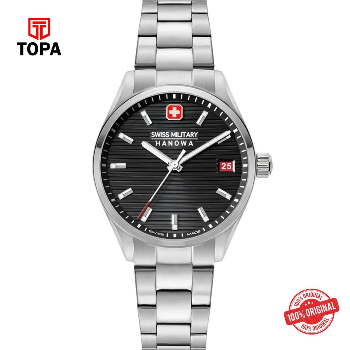 Topa Swiss-Military-Hanowa-SMWLH2200201-Metal-Band-Women-Watch - Product Image 1