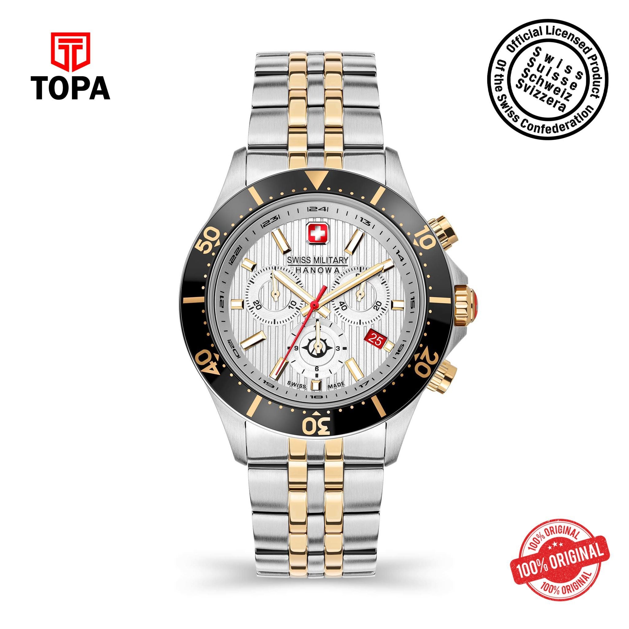 Topa Swiss - SMWGI2100760 - Military Hanowa Flagship X Chrono - Product Image 1