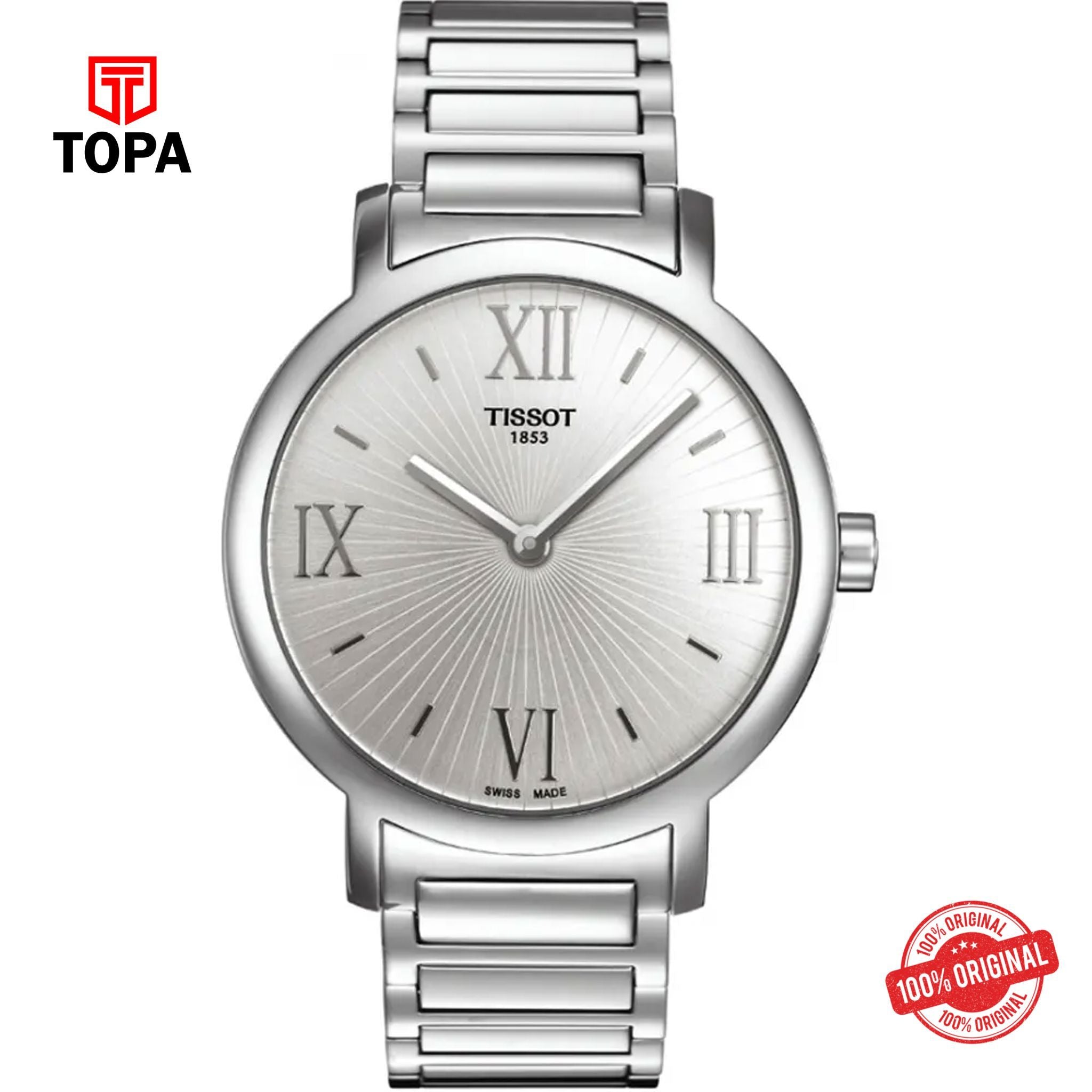 Topa Tissot-T034.209.11.033.00-T-Trend-Metal-Band-Women-Watch - Product Image 1