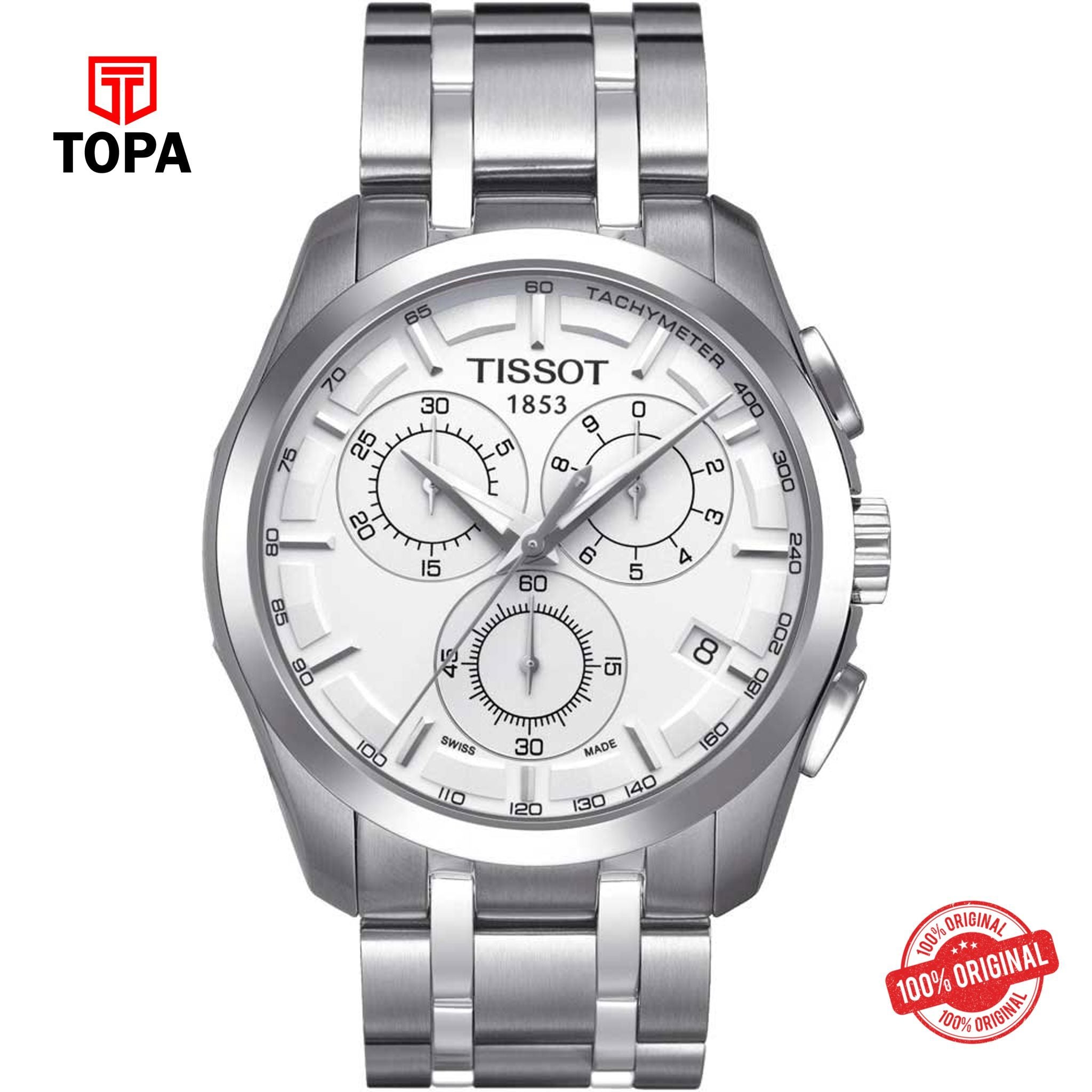 Topa Tissot-T035.617.11.031.00-Couturier-Chronograph-Men-Watch - Product Image 1