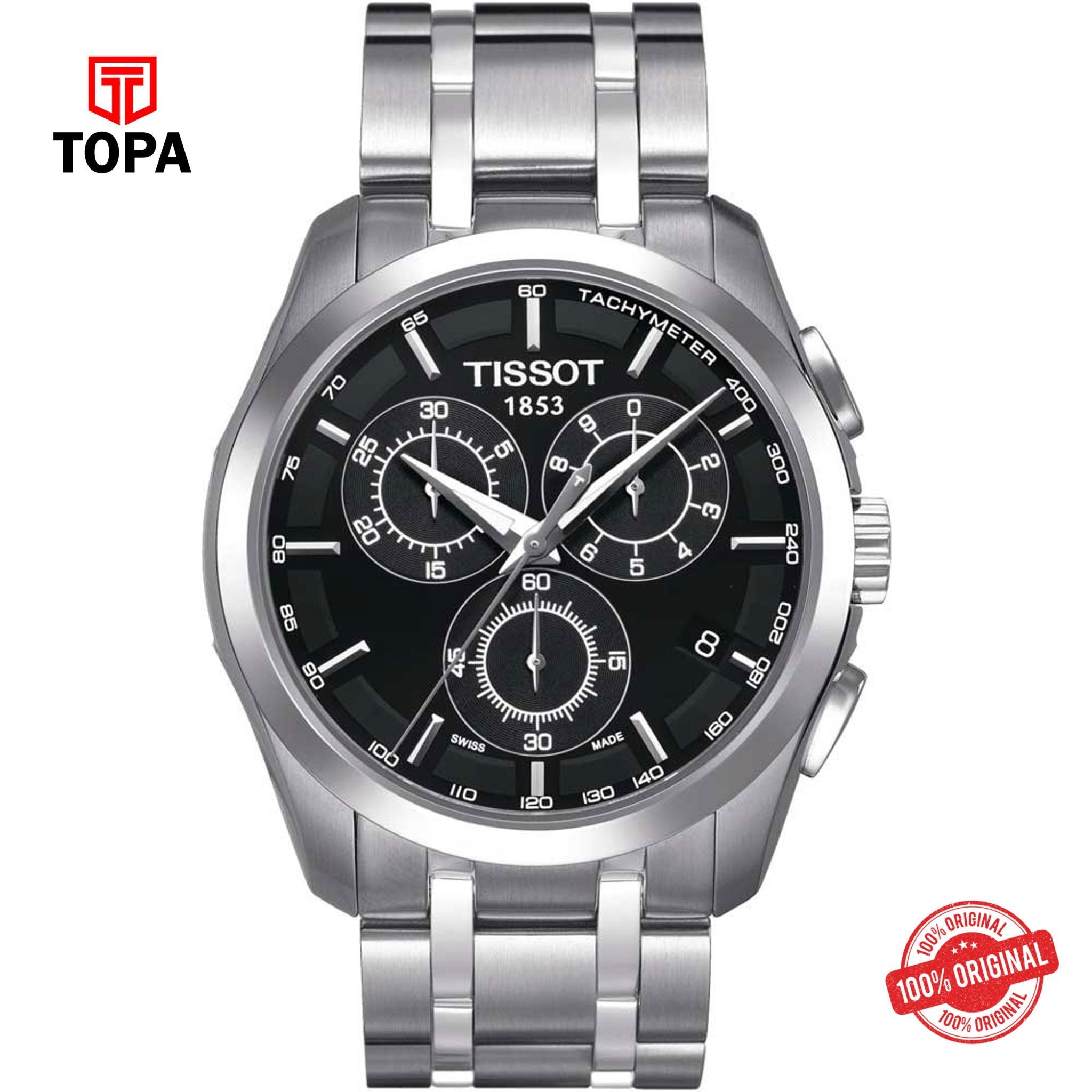 Topa Tissot-T035.617.11.051.00-Couturier-Chronograph-Men-Watch - Product Image 1
