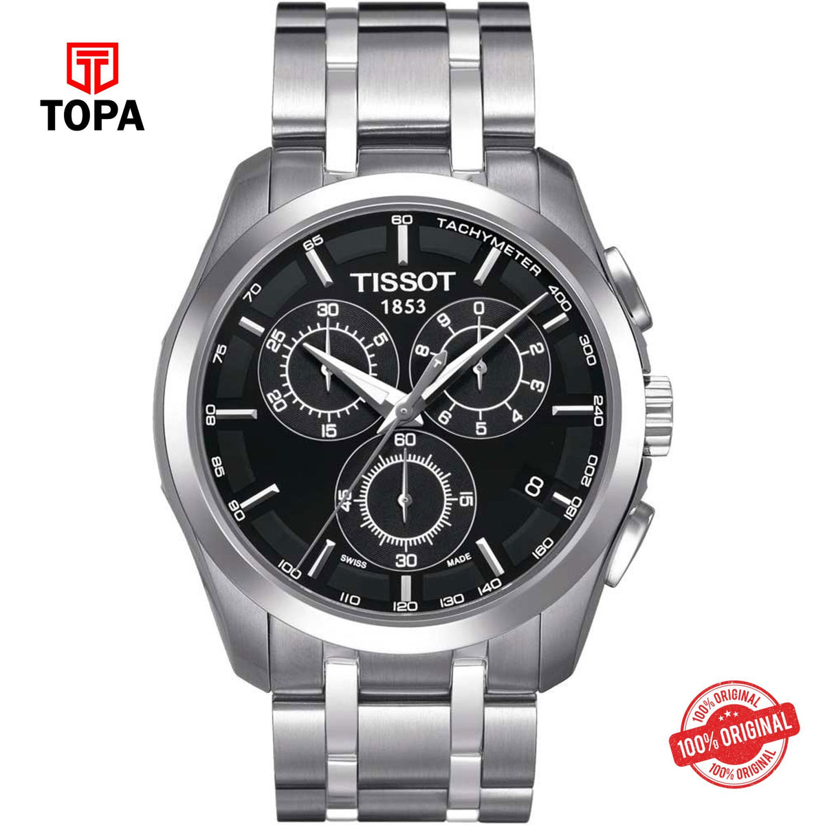 Topa Tissot-T035.617.11.051.00-Couturier-Chronograph-Men-Watch - Product Image 1