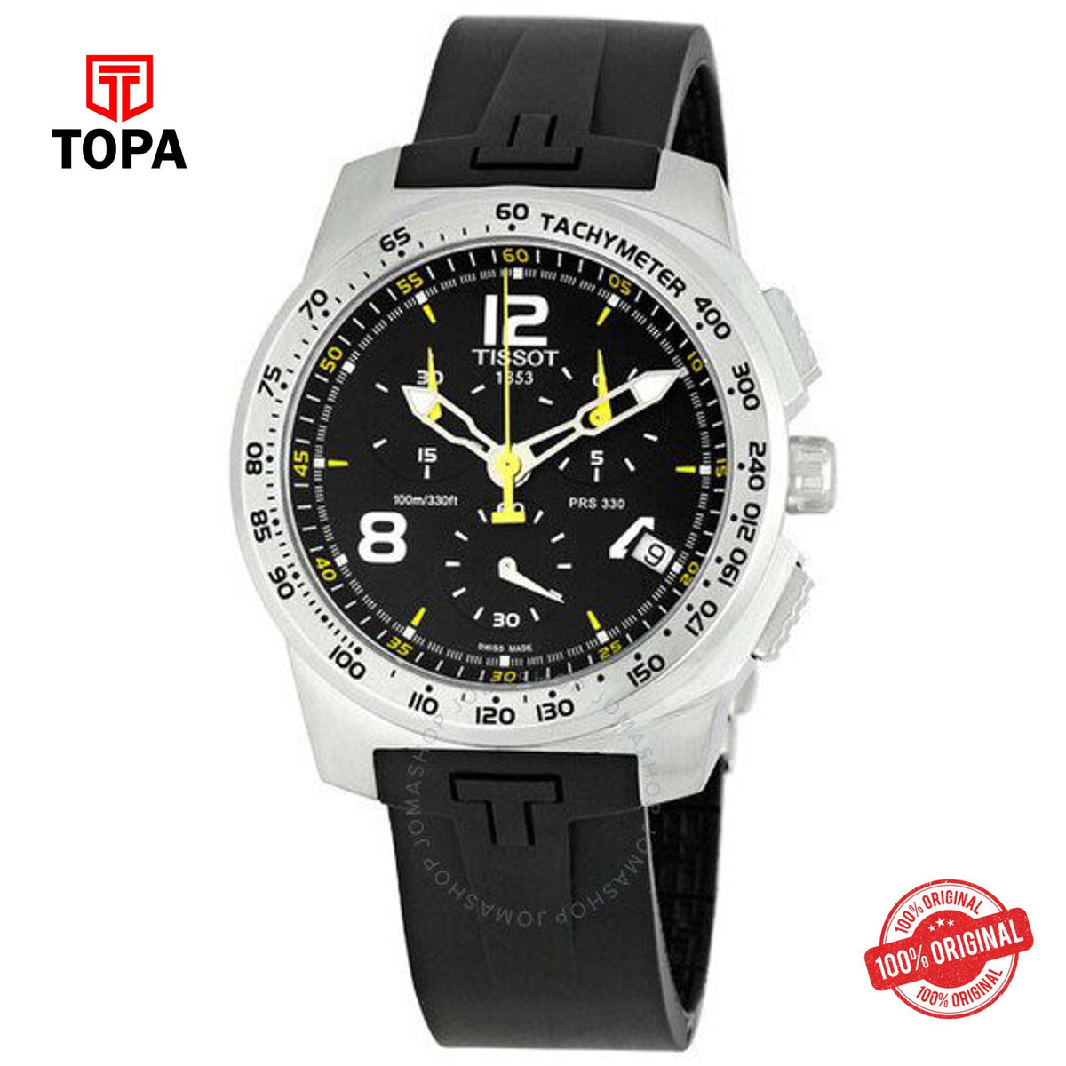 Topa Tissot-T036.417.17.057.00.-Men-Watch-Quartz-Chronograph-Blac - Product Image 1