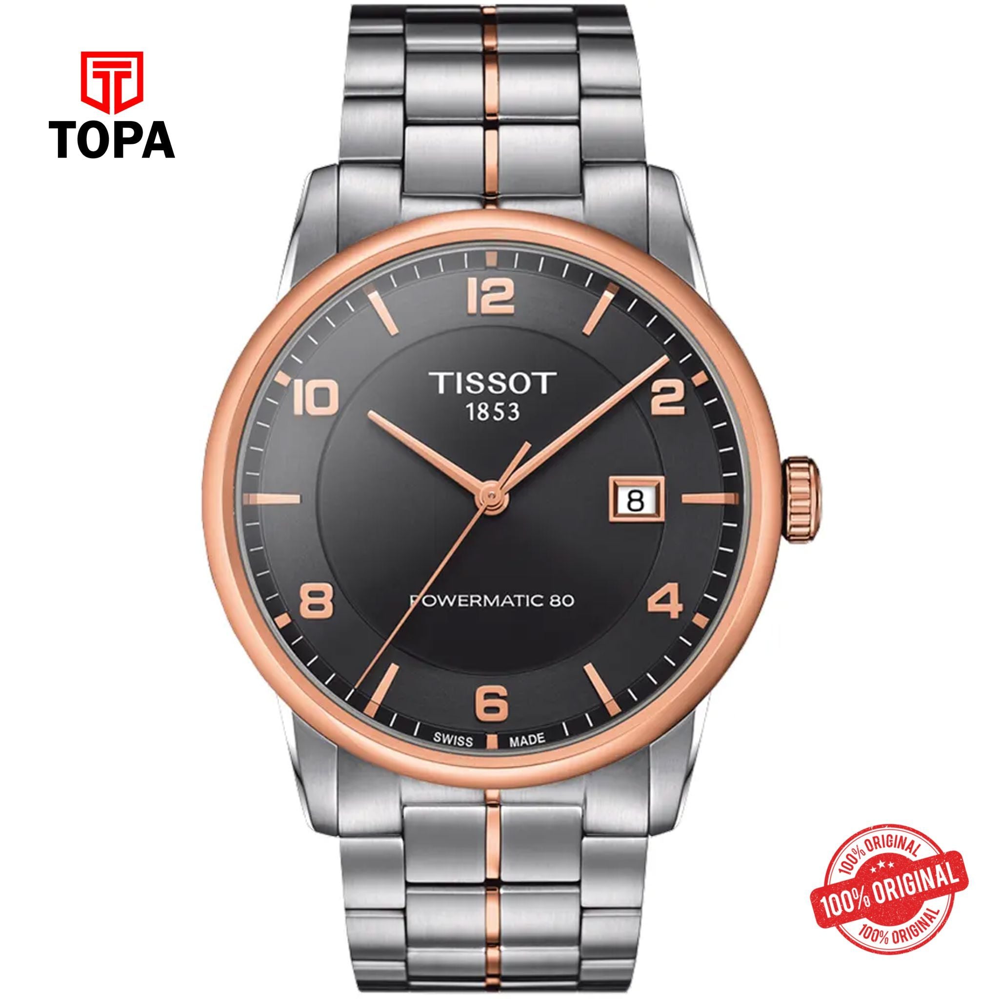 Topa Tissot-T086.407.22.067.00-Luxuary-Powermatic-80-Men-Watch - Product Image 1