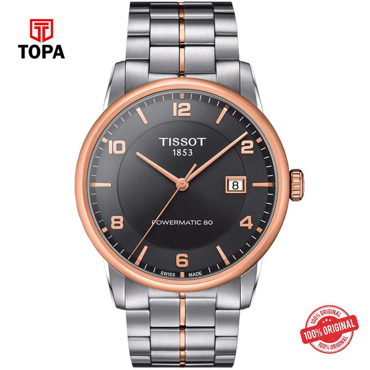 Topa Tissot-T086.407.22.067.00-Luxuary-Powermatic-80-Men-Watch - Product Image 1