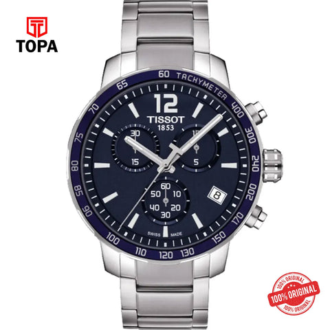 Topa Tissot-T095.417.11.047.00-Quickster-Chronograph-Metal-Band-M - Product Image 1