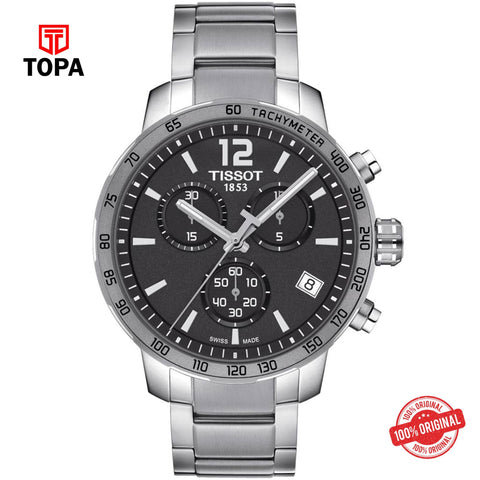 Topa Tissot-T095.417.11.067.00-Quickster-Metal-Band-Men-Watch - Product Image 1