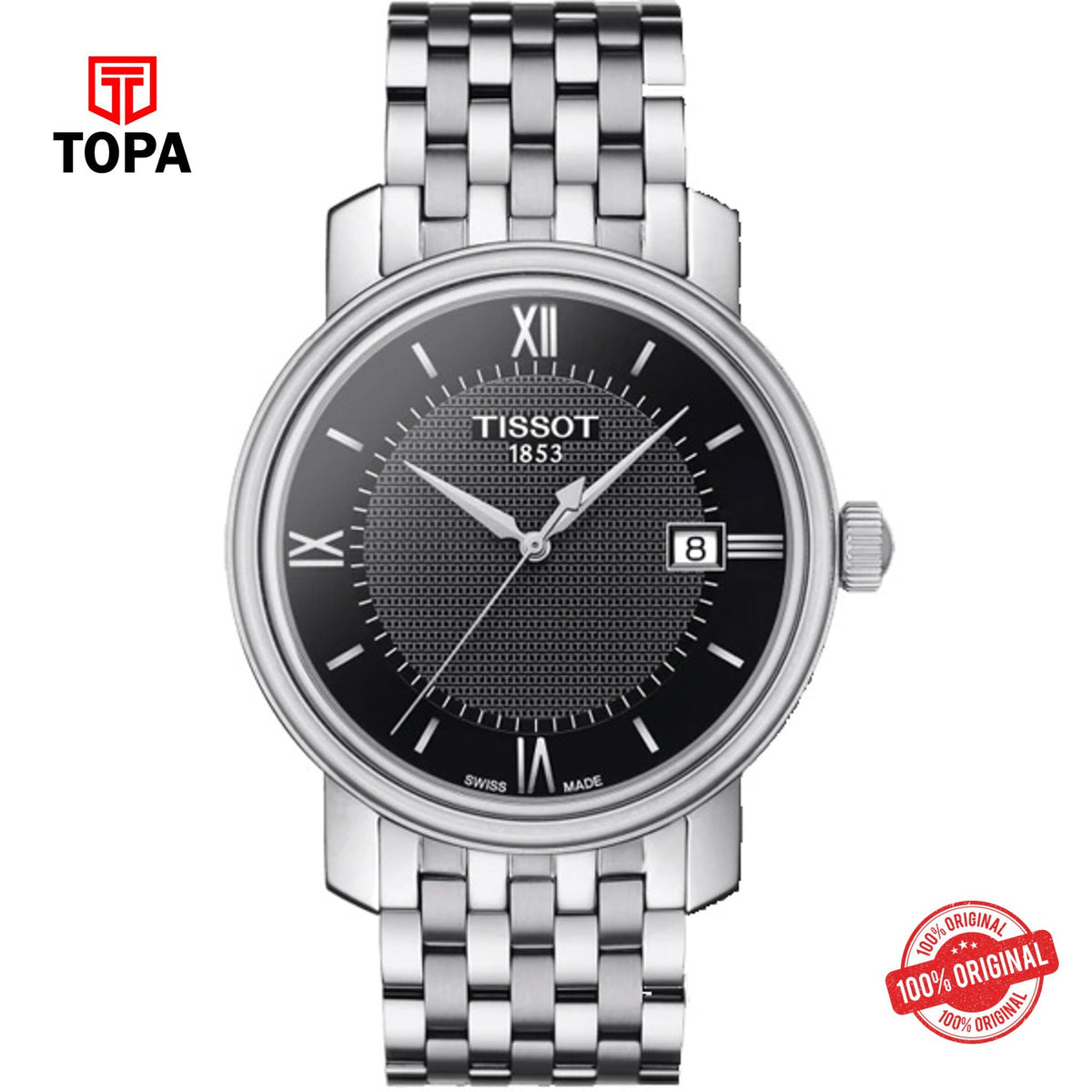 Topa Tissot-T097.410.11.058.00-Bridgeport-Mens-Watch - Product Image 1