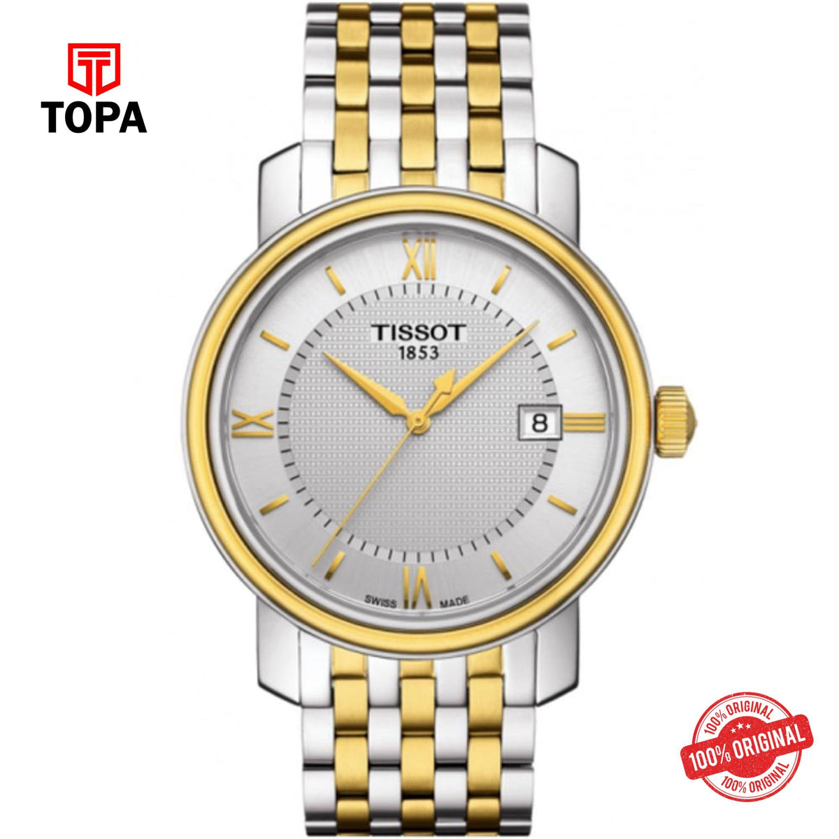 Topa Tissot-T097.410.22.038.00-Bridgeport-Mens-Watch - Product Image 1