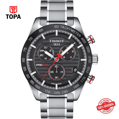 Topa Tissot-T100.417.11.051.01-PRS-516-Metal-Band-Men-Watch - Product Image 1