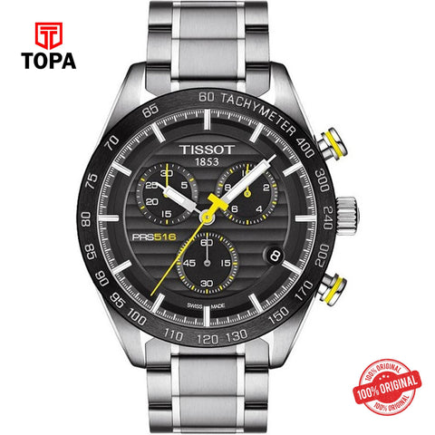 Topa Tissot-T100.417.11.051.00-PRS-516-Metal-Band-Mens-Watch - Product Image 1