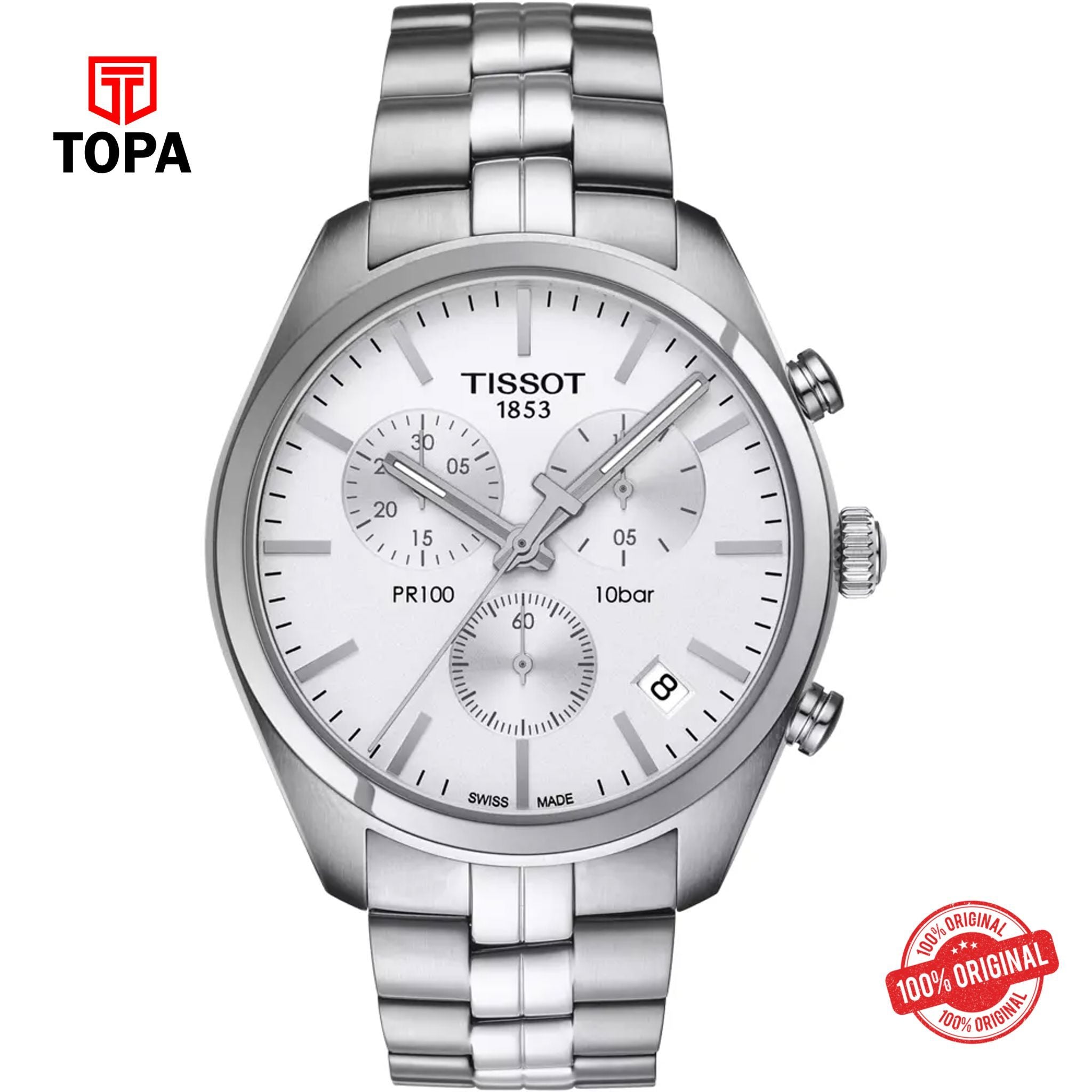 Topa Tissot-T101.417.11.031.00-PR-100-Men-Watch - Product Image 1